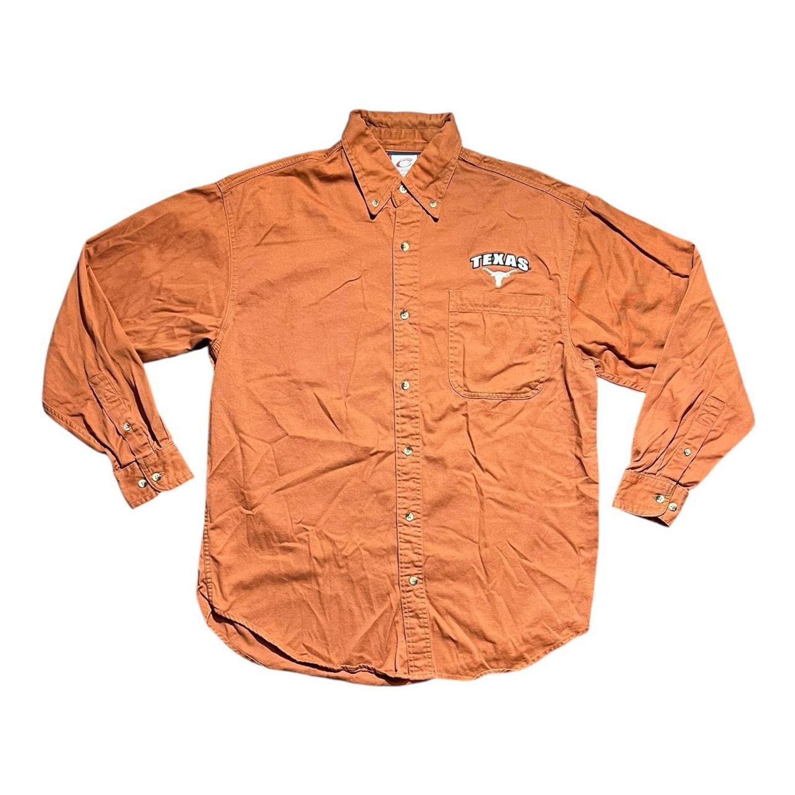 Other VTG Cadre Athletic Texas Longhorns Button Down Shirt Size US L / EU 52-54 / 3 - 1 Thumbnail