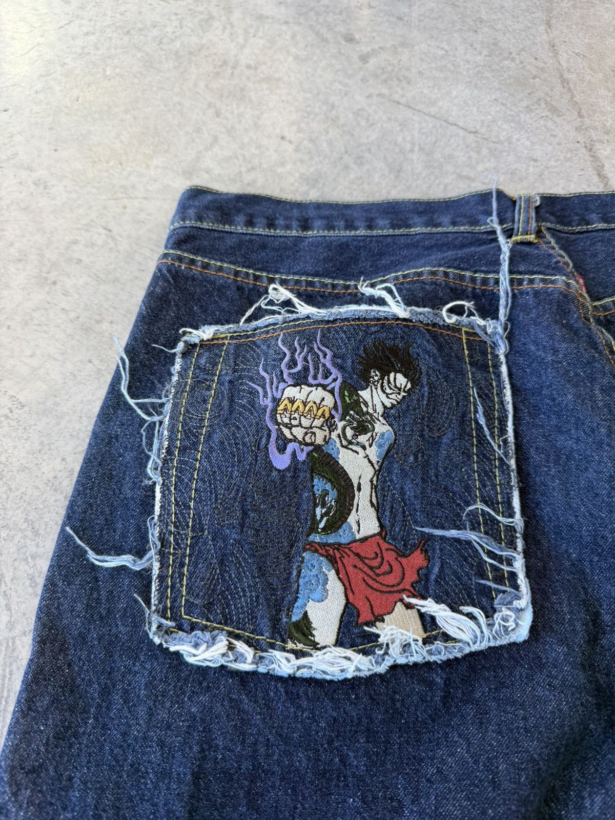 Red Monkey Red Monkey Lot1001 Men’s Jeans Size US 40 / EU 56 - 2 Thumbnail
