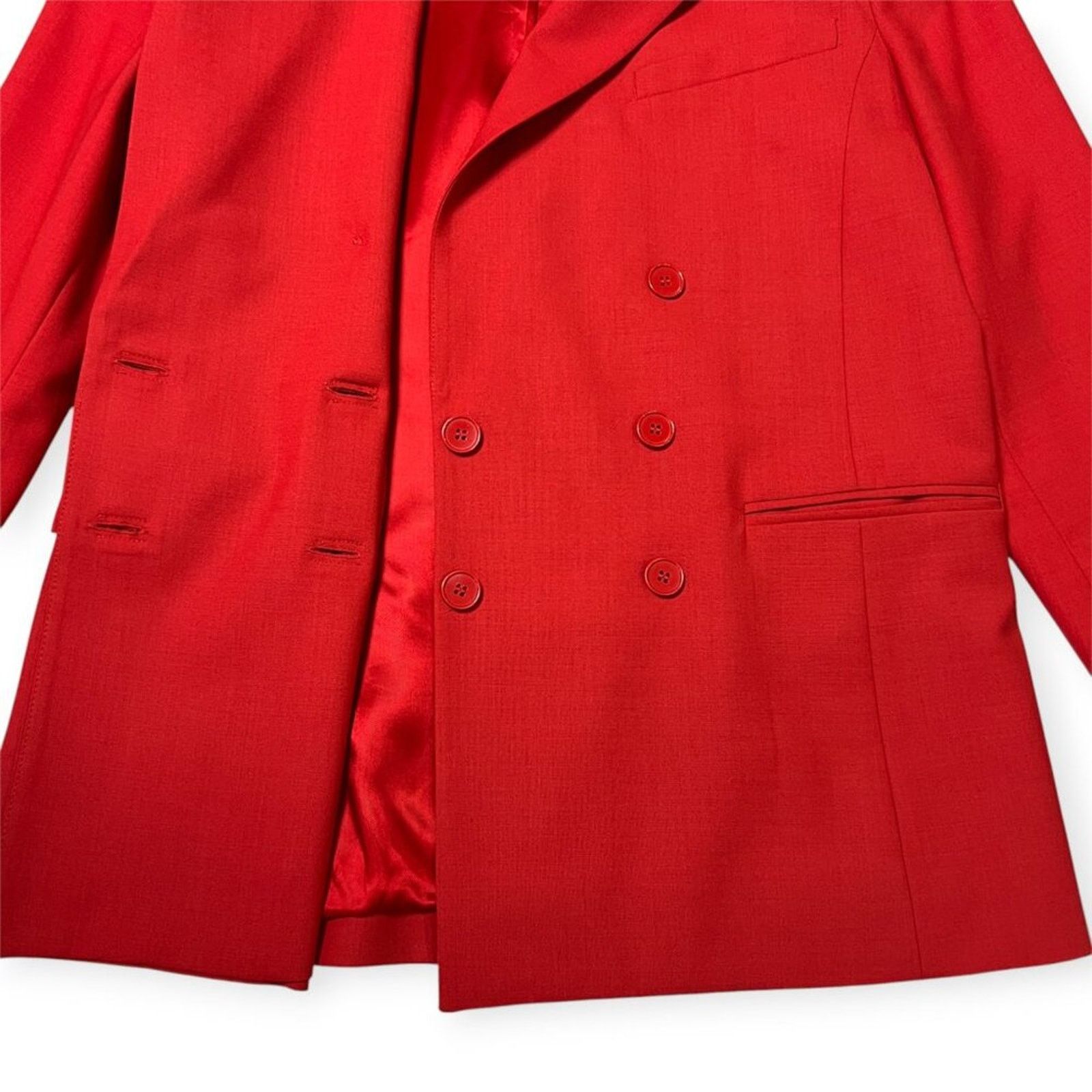 & Other Stories & Other Stories Red Double Breasted Blazer 6 NWOT Size M / US 6-8 / IT 42-44 - 9 Thumbnail