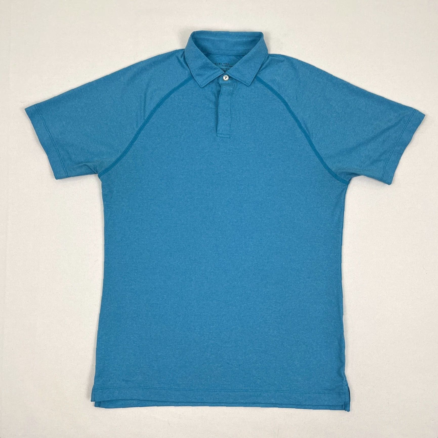 Peter Millar Peter Millar Amsterdam Technical Polo Shirt Mens S Blue Performance Active Golf Size US S / EU 44-46 / 1 - 3 Thumbnail