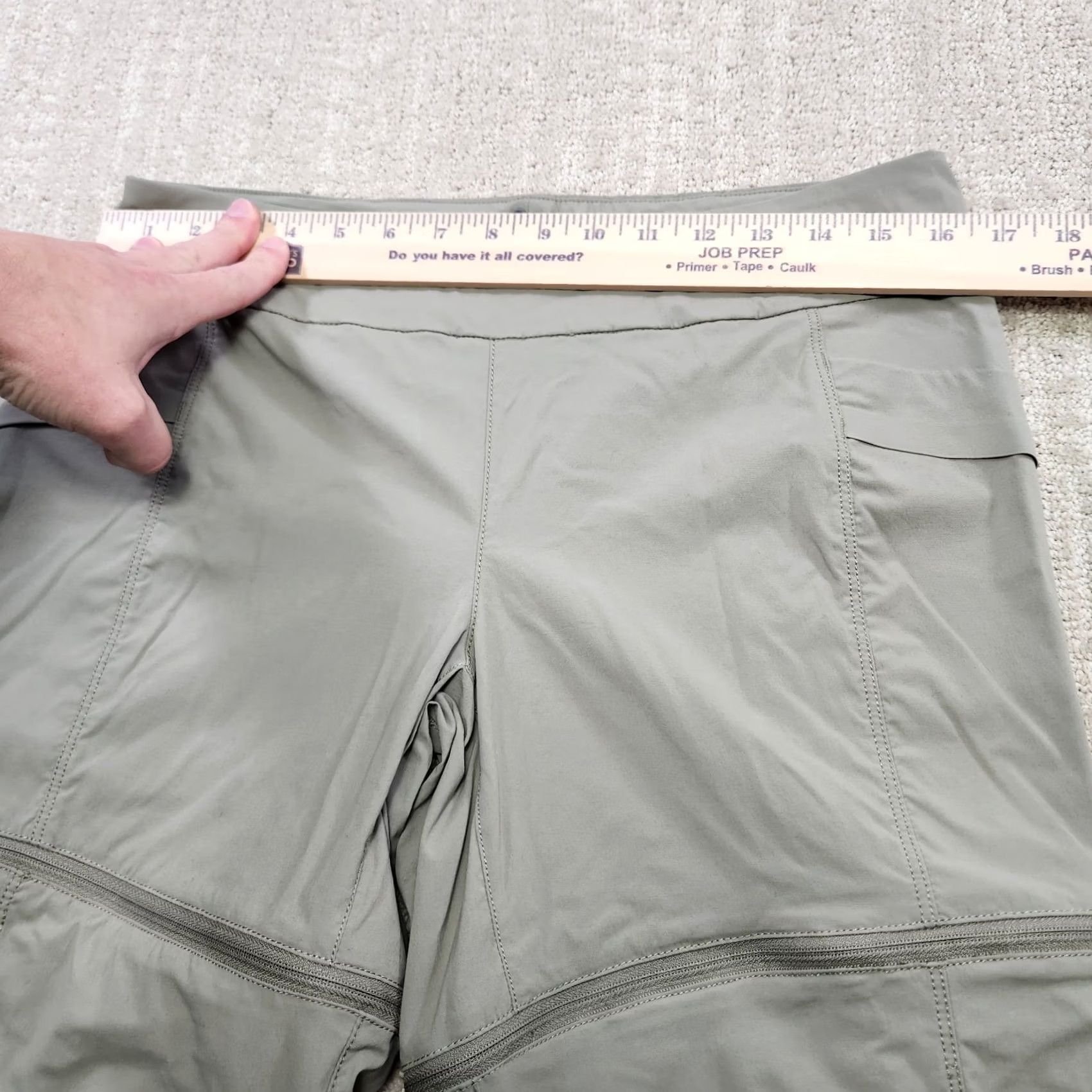Outdoor Research Outdoor Research Women Pants Green Convertible Hiking Zip Off Stretch Size 8 Size 30" / US 8 / IT 44 - 6 Thumbnail