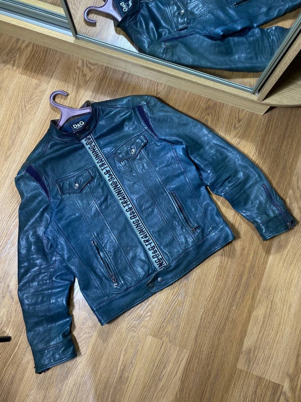 Dolce & Gabbana SS2008 Dolce & Gabbana Zips Black Ultimate Leather Jacket Size US L / EU 52-54 / 3 - 4 Thumbnail