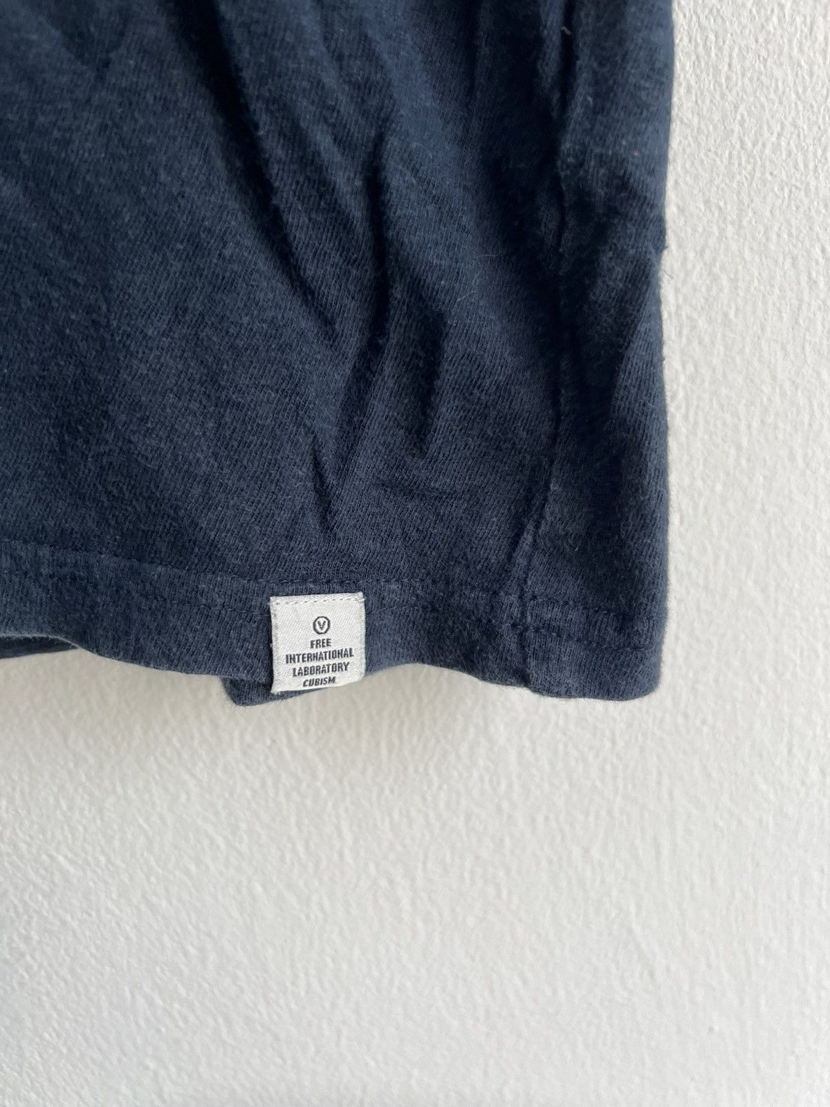 Visvim Prototype Visvim FIL Indigo Dyed Star Pocket Crewneck Shirt Size US M / EU 48-50 / 2 - 5 Thumbnail