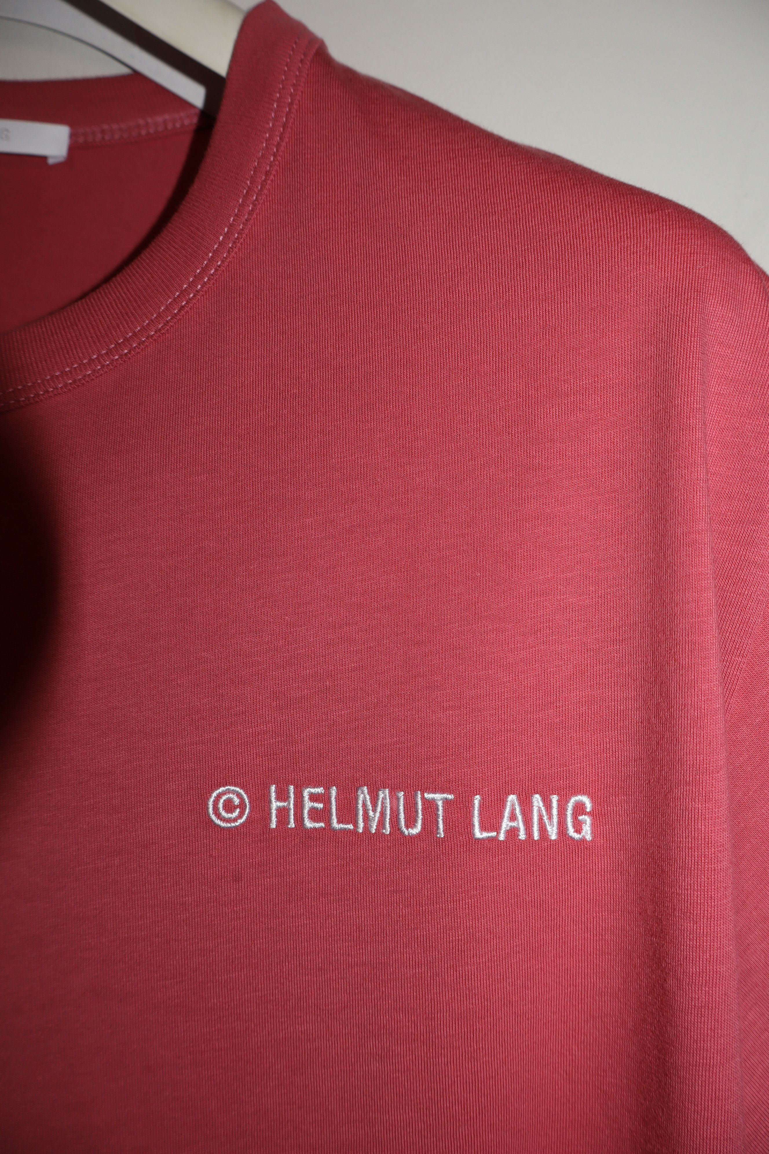 Helmut Lang Embroidered logo t-shirt Size US M / EU 48-50 / 2 - 6 Thumbnail