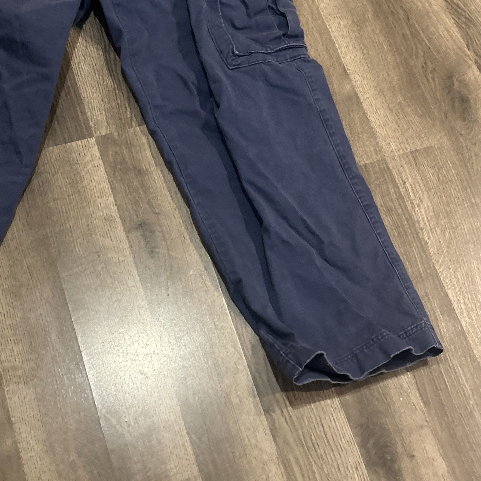 Hollister Men’s Hollister 33 Cargo Blue Pants Y2K Heavy Pants Size US 33 - 6 Thumbnail