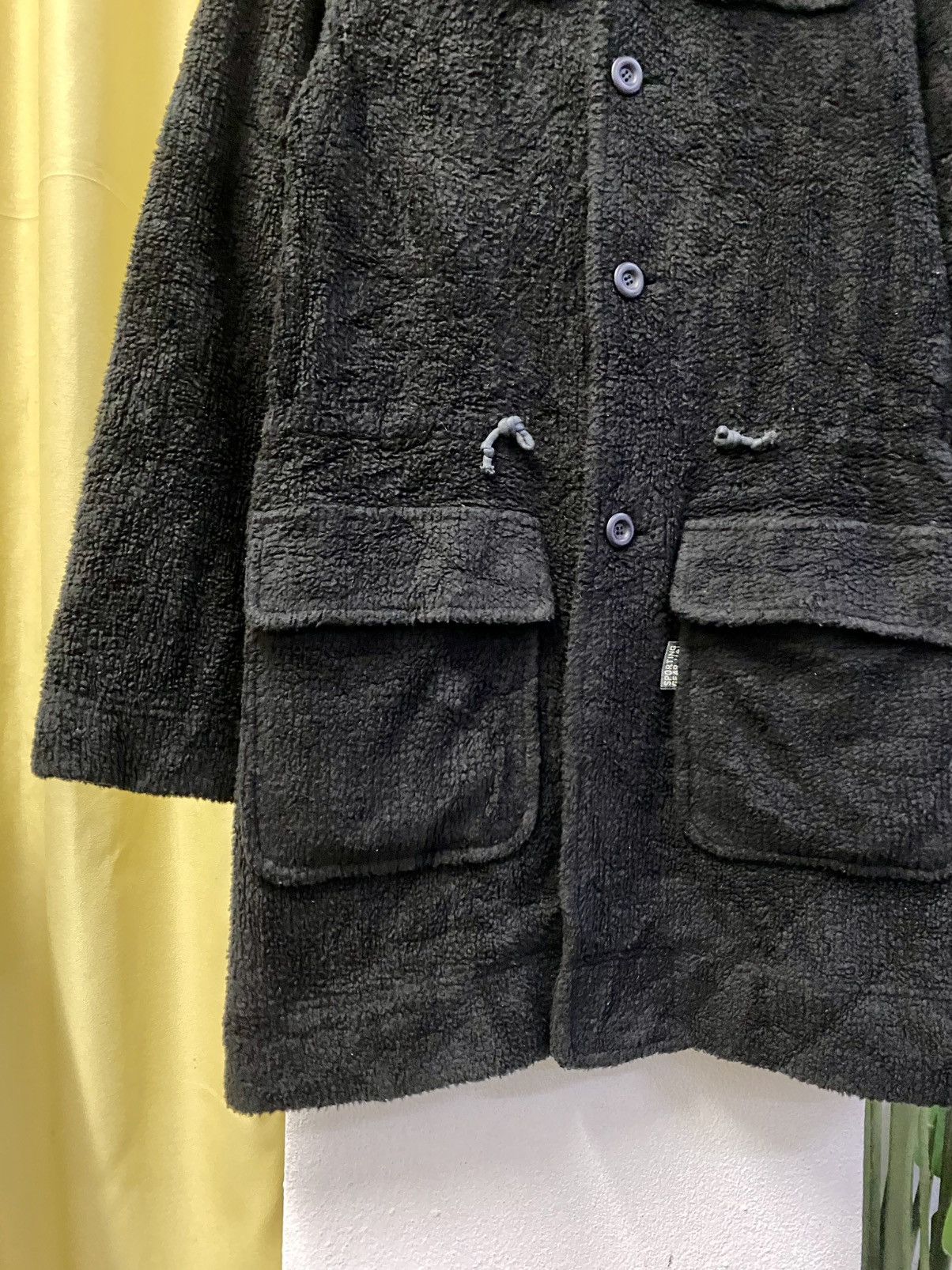 Hai Sporting Gear × Issey Miyake × Vintage Vintage Hai Sporting Gear Issey Miyake Fleece Jacket Size US M / EU 48-50 / 2 - 5 Thumbnail