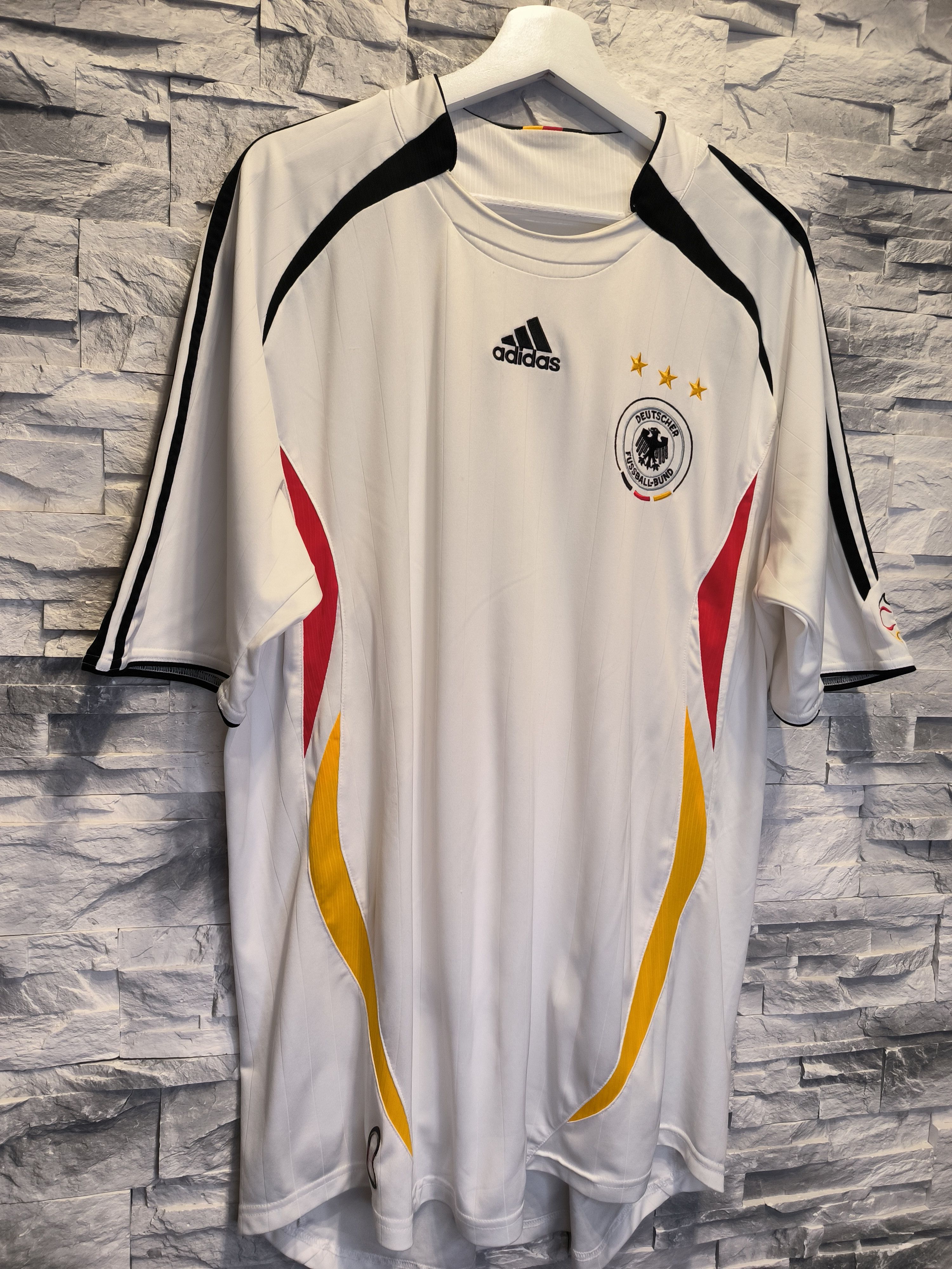 Adidas Adidas Soccer Jersey Germany National Team Shirt 2005/2006 Size US XXL / EU 58 / 5 - 3 Thumbnail