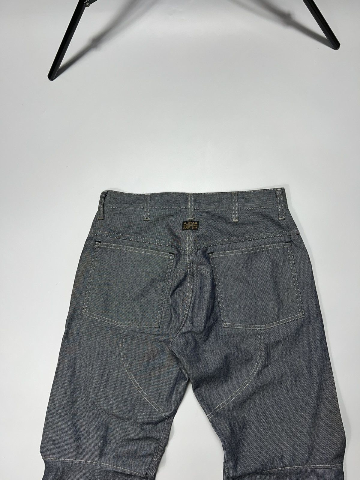G-Star Vintage G-star Raw Shortcut Elwood Double Knee Baggy Jeans Size US 33 - 2 Thumbnail