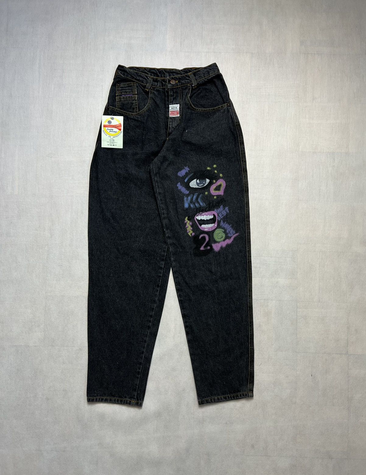 Japanese Brand × Vintage Unique Pants Jeans Vintage 90’s New With Tags Size US 30 / EU 46 - 1 Thumbnail