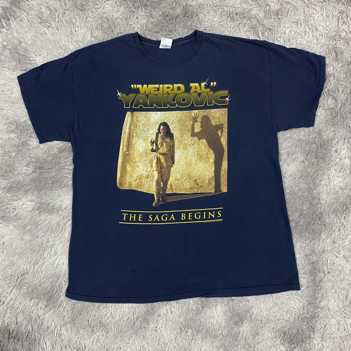 Band Tees × Gildan × Vintage Vintage Y2K band weird al yankovic parody star wars Size US XL / EU 56 / 4 - 1 Thumbnail