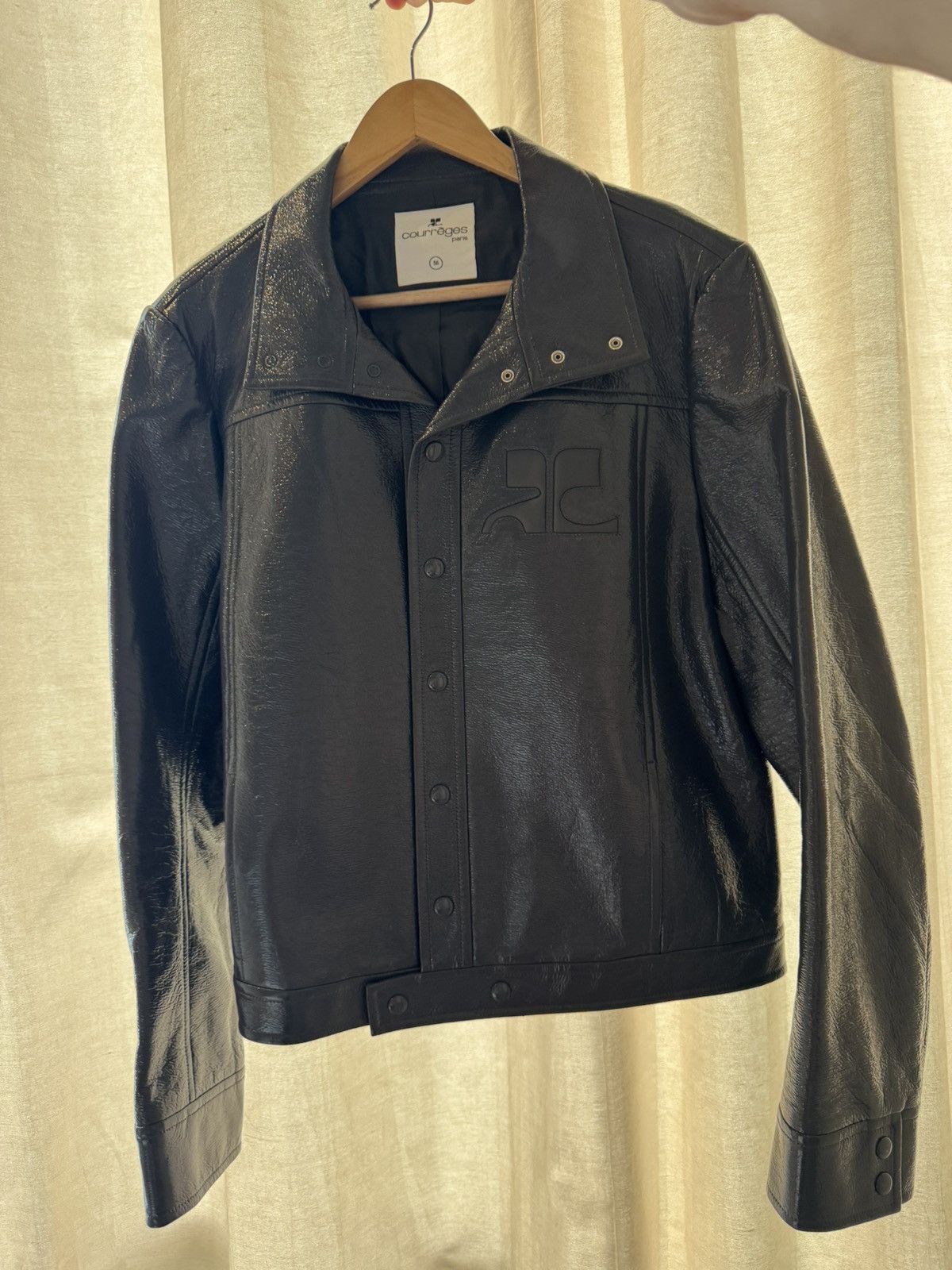 Courreges COURREGES VINYL BIKER Size US L / EU 52-54 / 3 - 1 Thumbnail