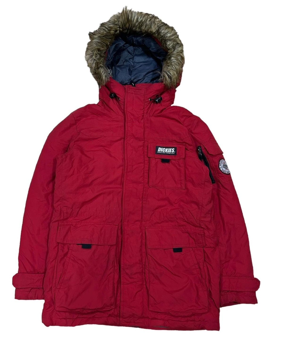 image of Dickies Winter Jacket in Red, Men's (Size Small)