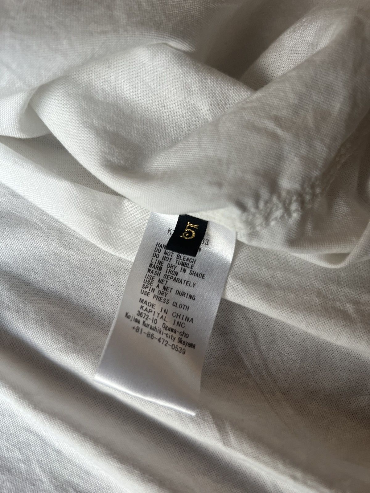 Kapital Kapital cat hand embroidered L/S shirt Size US XXL / EU 58 / 5 - 9 Thumbnail