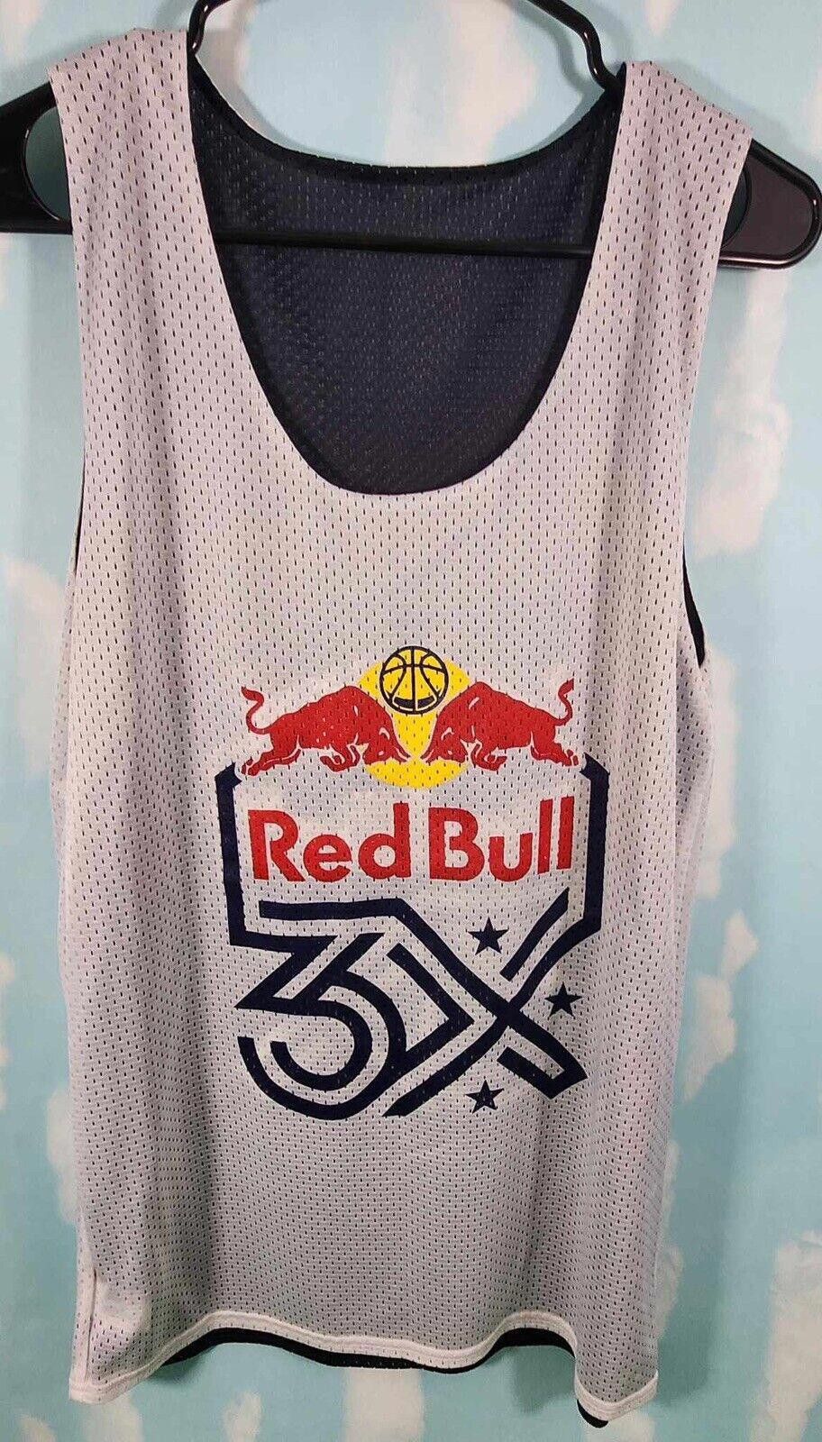 Red Bull Red Bull 3X Basketball Jersey Performance Athletic Tank Top Size ONE SIZE - 2 Thumbnail