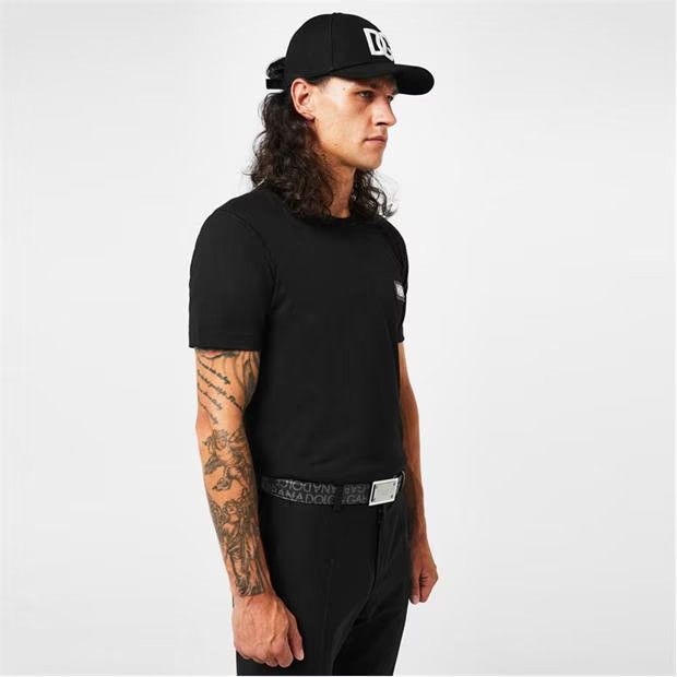 o1g2r1mq0424 Size: 95 Logo Belts in Black