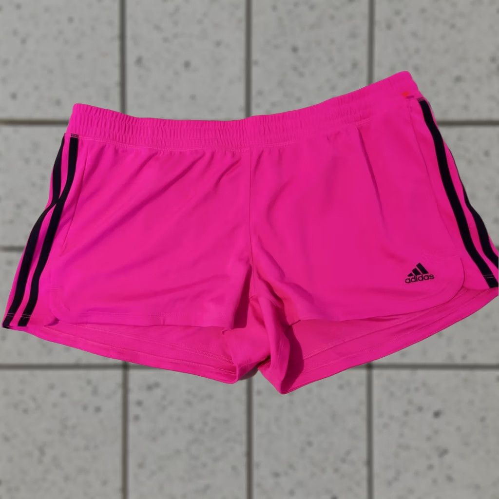 Adidas Womens adidas Shorts XL Purple Athletic Gym Workout Size 40" / US 18 - 1 Thumbnail