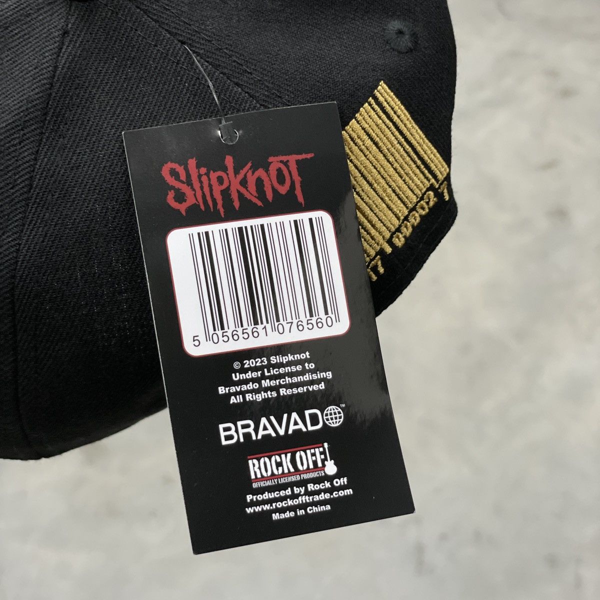 Band Tees × Slipknot Slipknot Snapback Cap Copyright 2023 Bravado Merchandising Size ONE SIZE - 8 Thumbnail