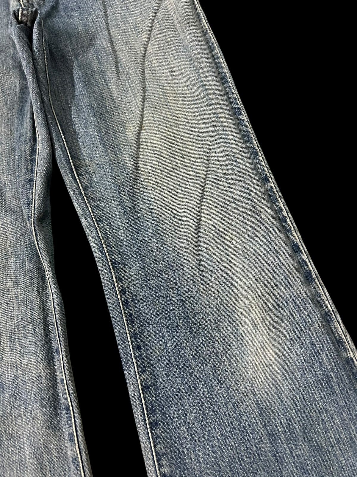 If Six Was Nine Flare Jean Vintage Edwin Something Mud Wash Jean Size US 28 / EU 44 - 6 Thumbnail