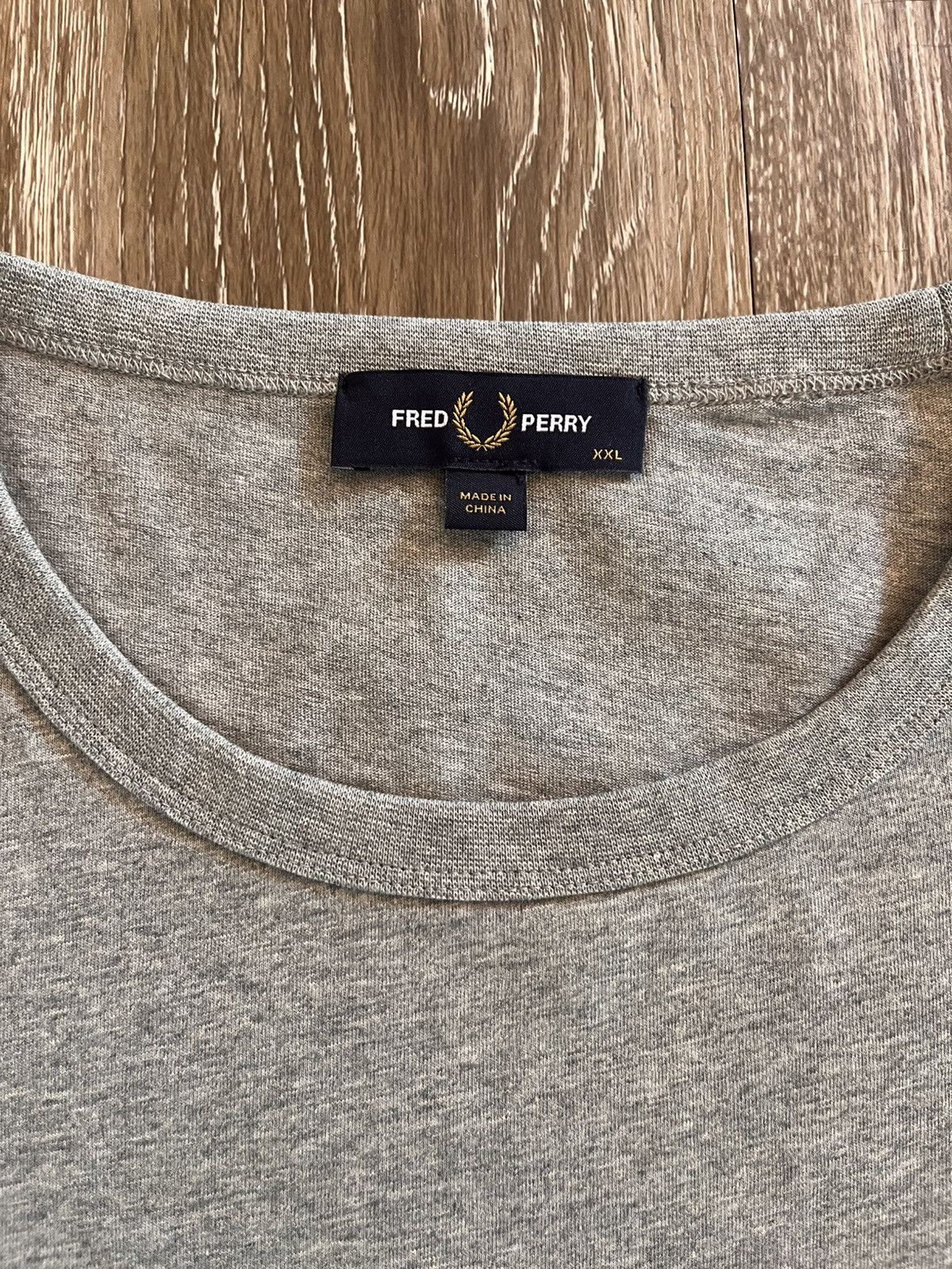 Fred Perry Fred Perry grey ringer tee Size US XXL / EU 58 / 5 - 3 Thumbnail