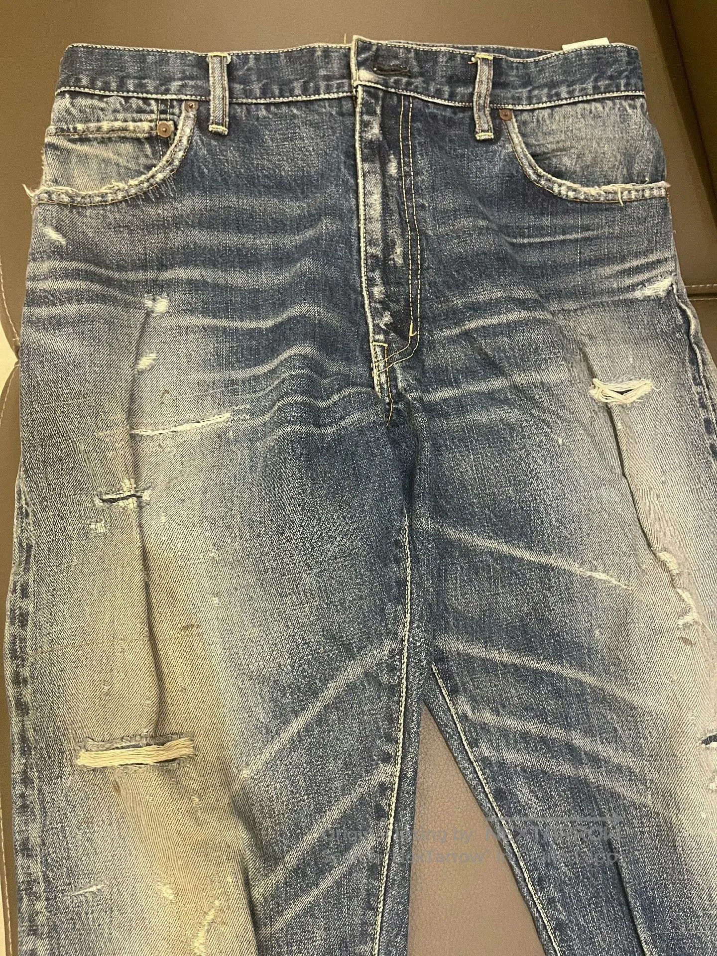 Visvim visvim 22SS Journeyman Tacked DMGD Pants. Size US 26 / EU 42 - 2 Thumbnail