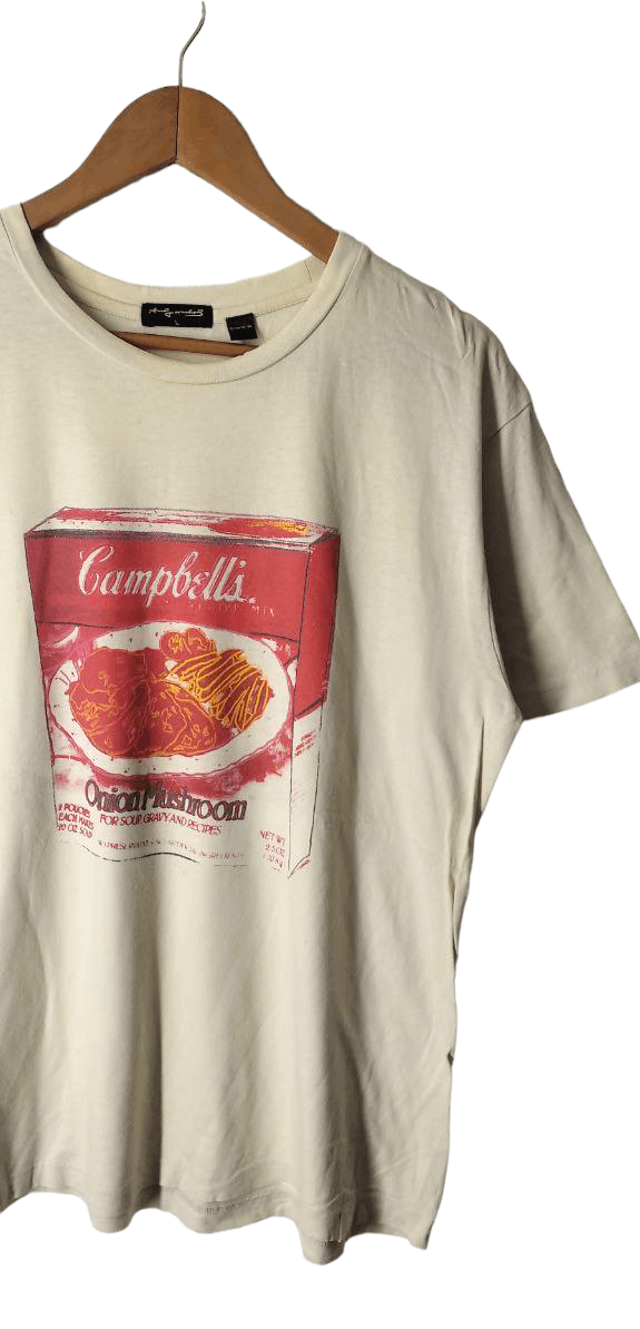 Andy Warhol VINTAGE ANDY WARHOL SOUP CAMPBELL POP ART TEE Size US L / EU 52-54 / 3 - 2 Thumbnail