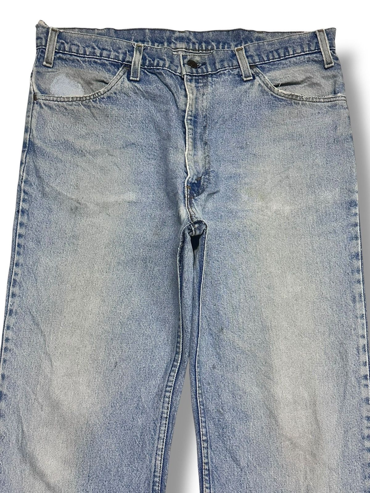 Levi's Levis 646 Vintage 70's Hidden Tag Orange Tab With Wide Flare Size US 35 - 2 Thumbnail