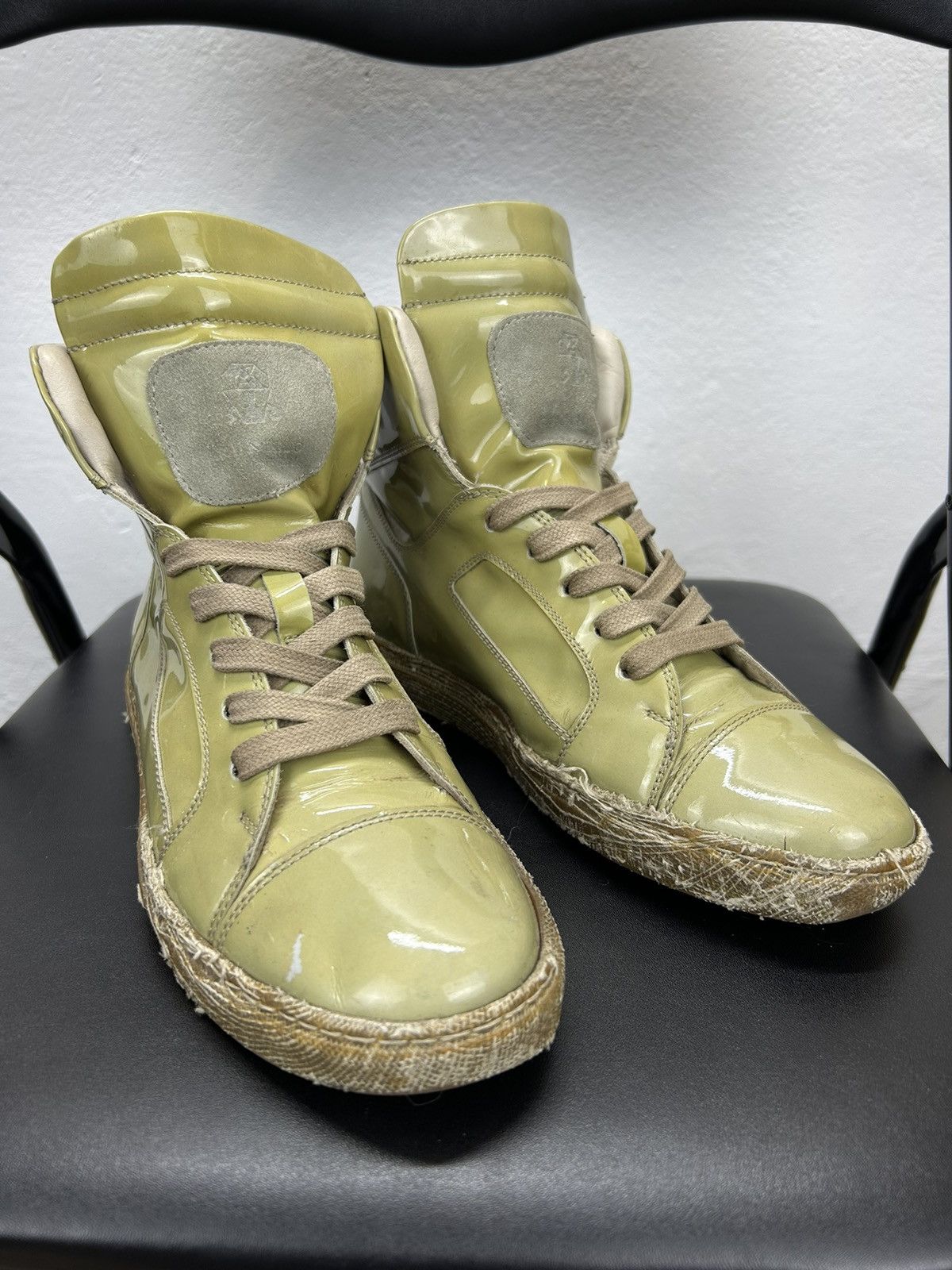 Brunello Cucinelli Brunello Cucinelli Hi top Sneakers size 38 Size US 7.5 / IT 37.5 - 3 Thumbnail