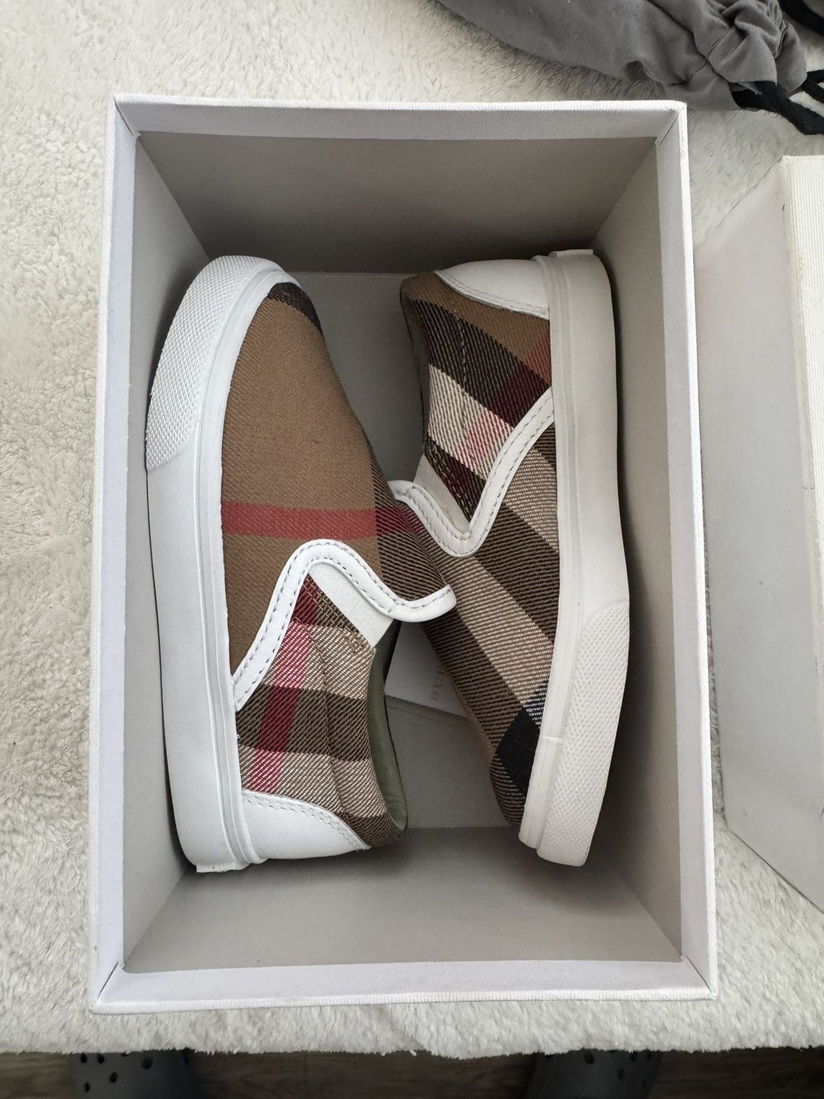 Burberry Kids Slip On Sneaker Size Children