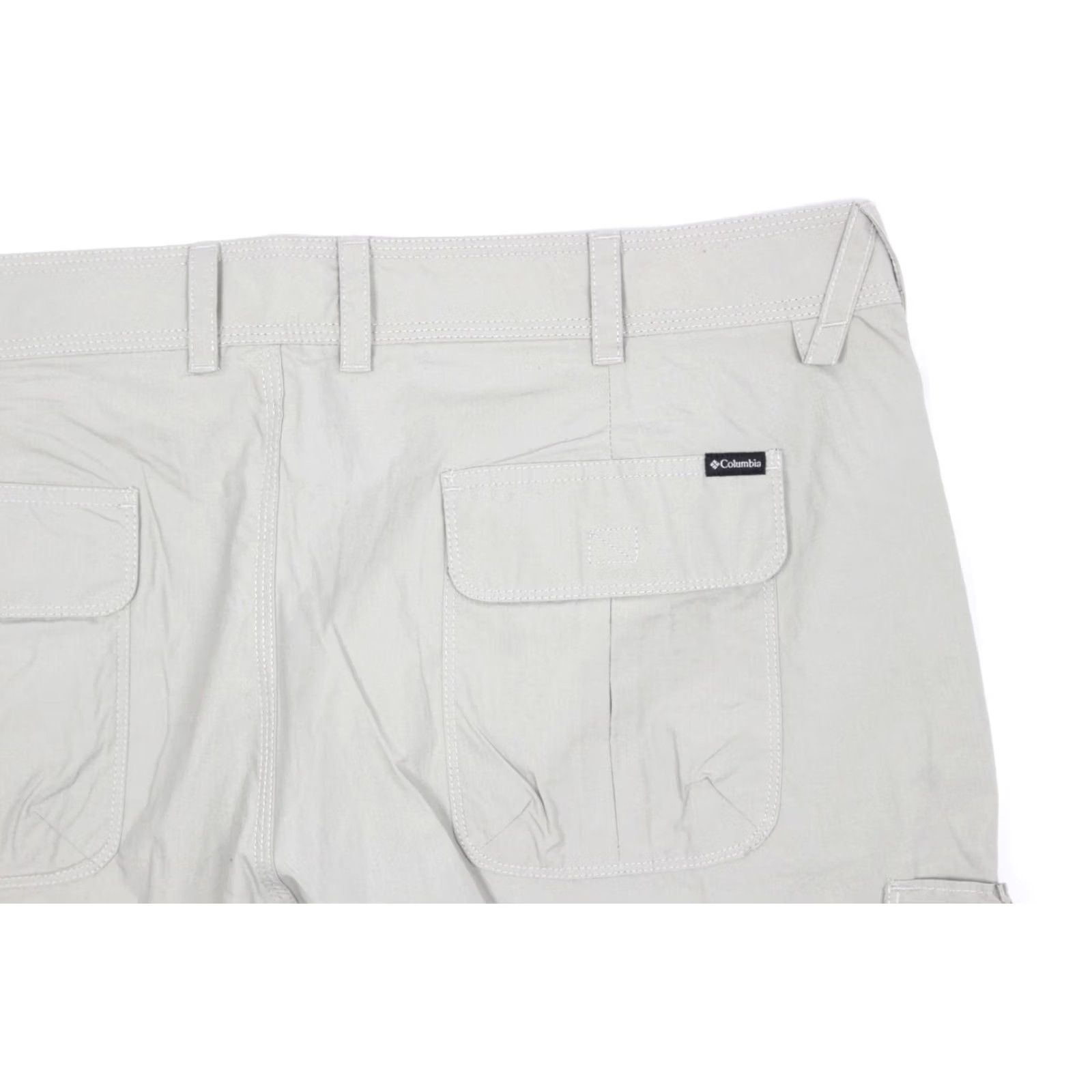 Vintage Columbia Men's Landroamer Cargo Shorts 40 x 7" Inseam Gray AM2878 027 Size US 40 / EU 56 - 5 Thumbnail