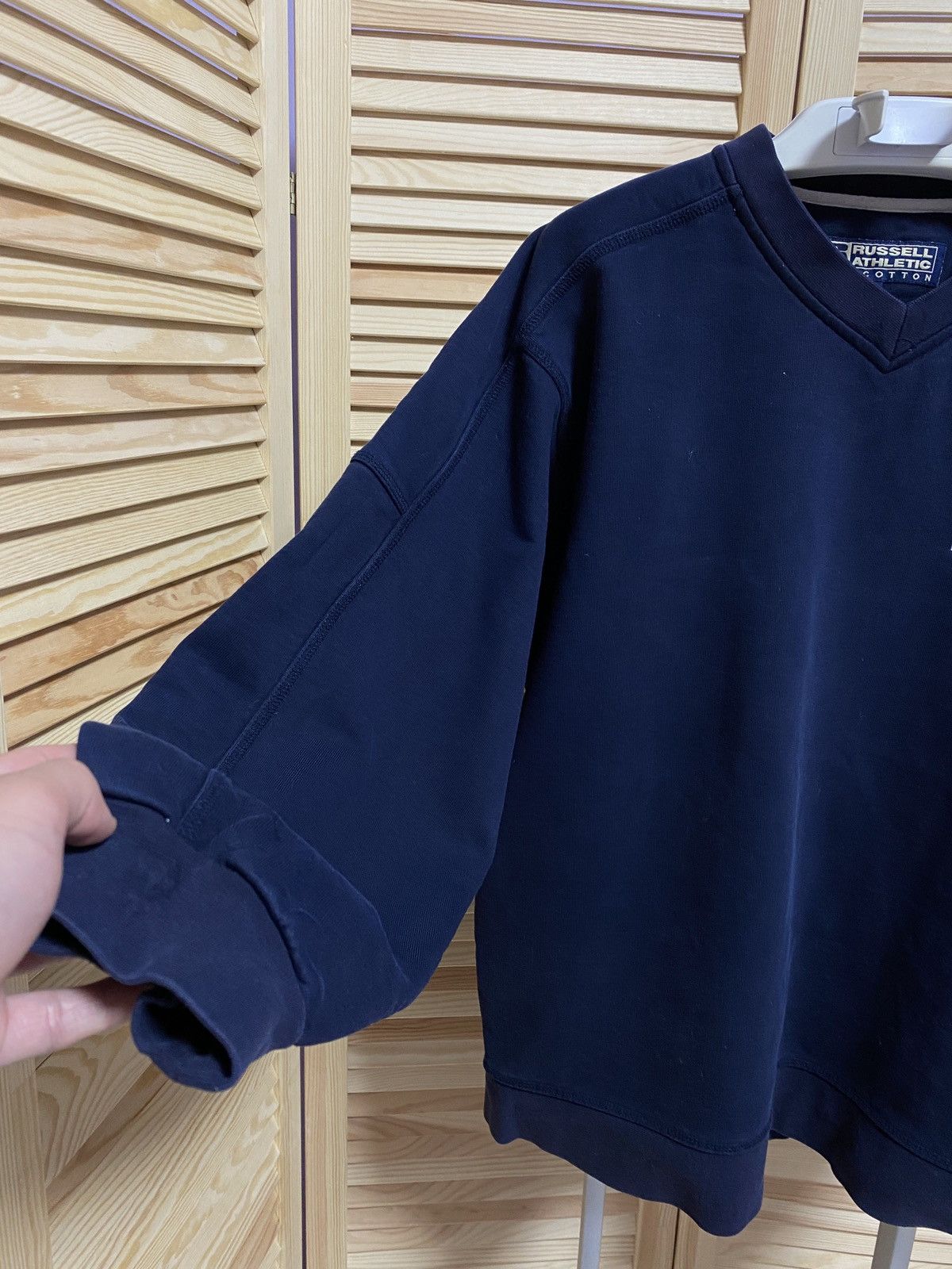 Russell Athletic 🌠 Vintage 90s Sweater Russell Athletic Boxy Fit Oversized Size US S / EU 44-46 / 1 - 8 Thumbnail