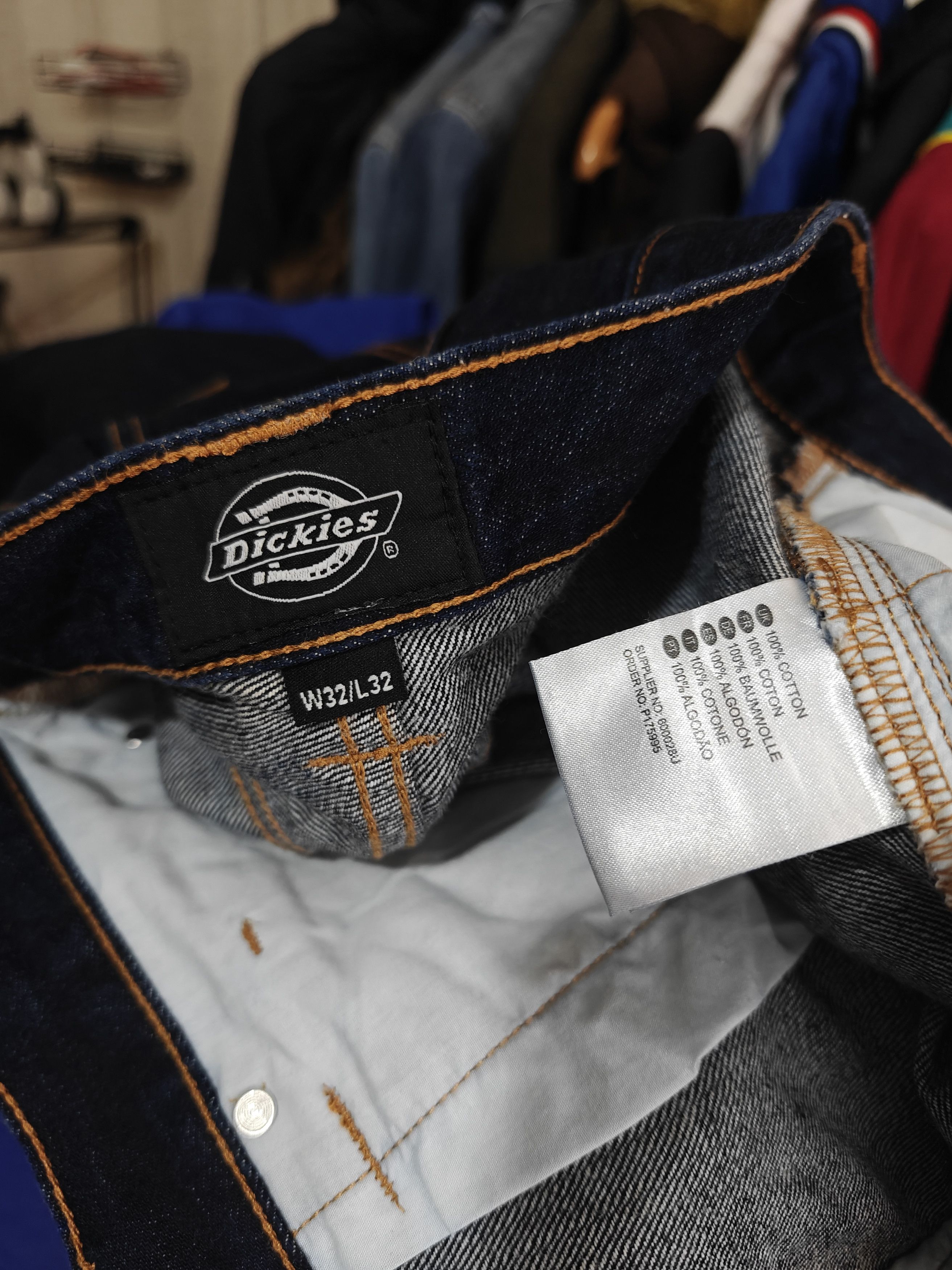 Dickies Dickies Blue Denim Jeans Pants size 32x32 Size US 32 / EU 48 - 11 Thumbnail