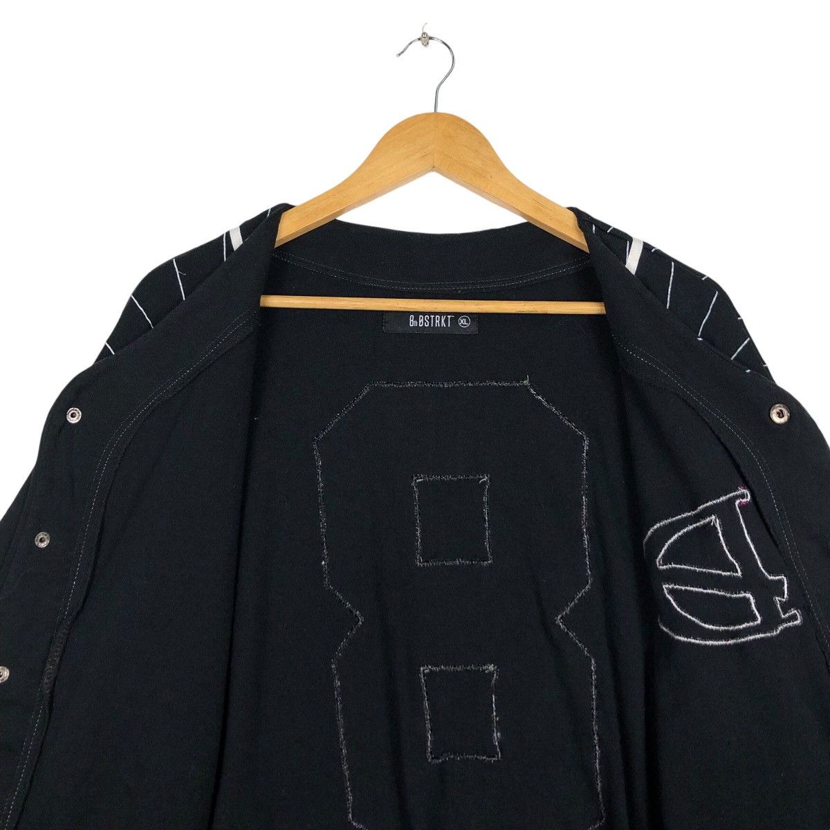 Japanese Brand BSTRKT baseball Varsity Jacket Shirt Rare Size US L / EU 52-54 / 3 - 12 Thumbnail