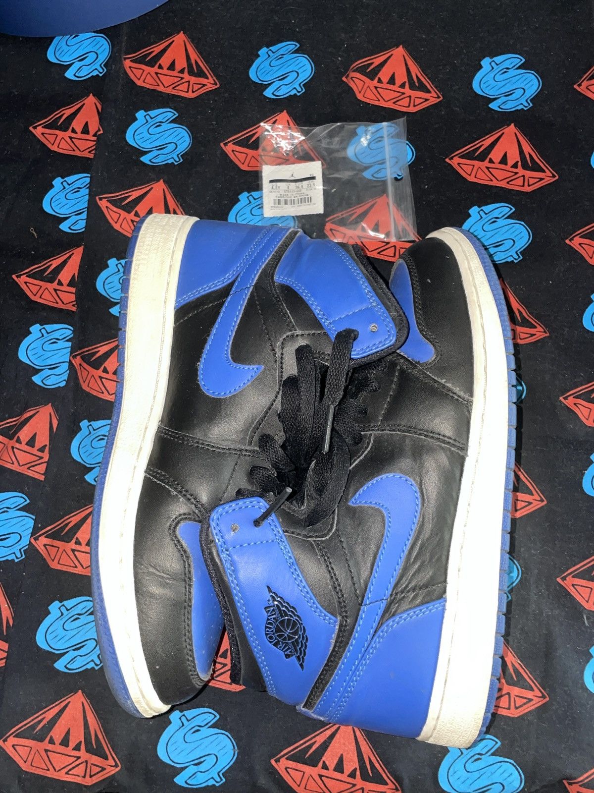 Jordan Brand AIR JORDAN 1 Royal - 4.5Y Size US 4.5 / IT 34.5 - 1 Thumbnail