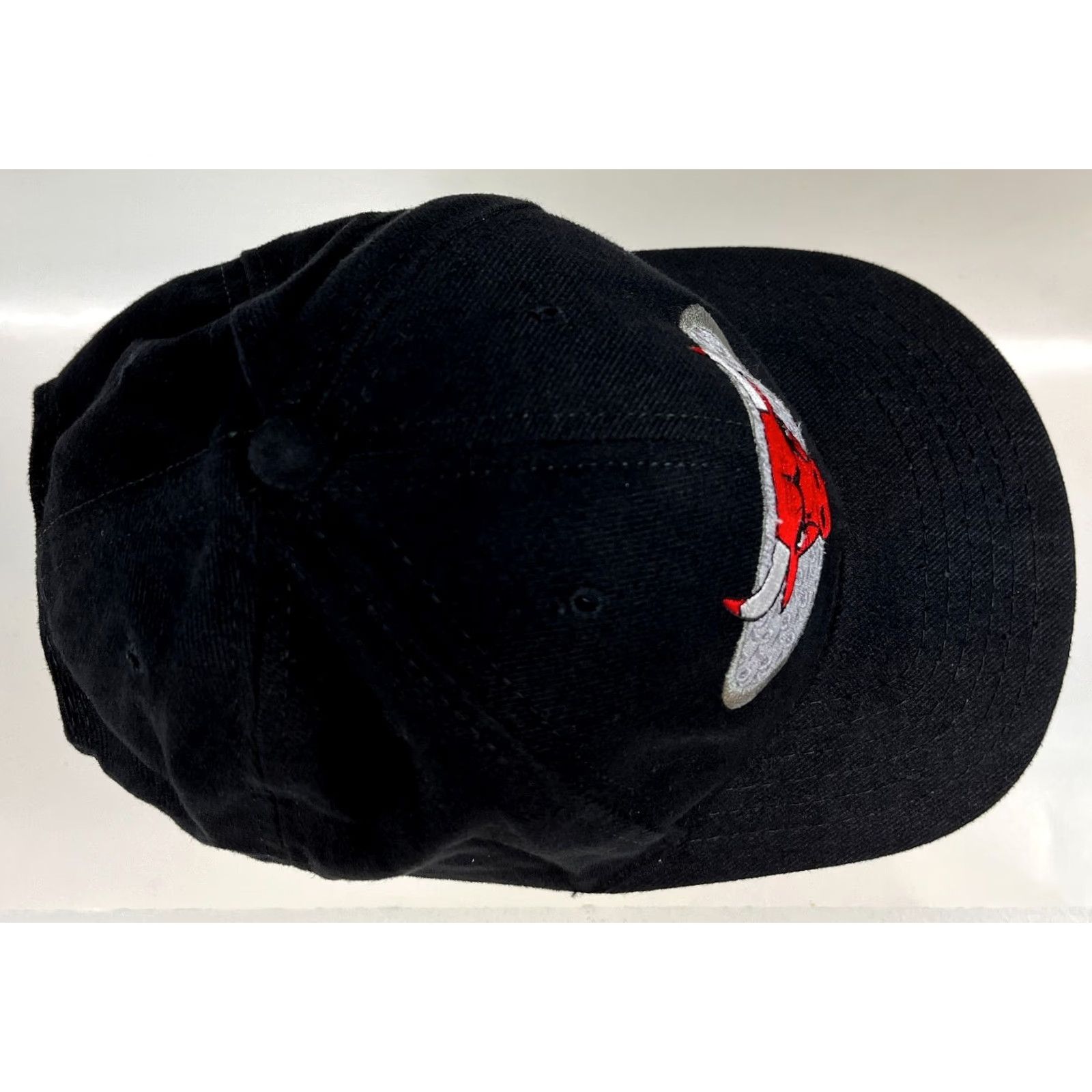 American Needle VINTAGE American Needle Chicago Bulls Snapback Hat Cap Mens One Size Black Adjustable 90s Sports Cap Size ONE SIZE - 6 Thumbnail