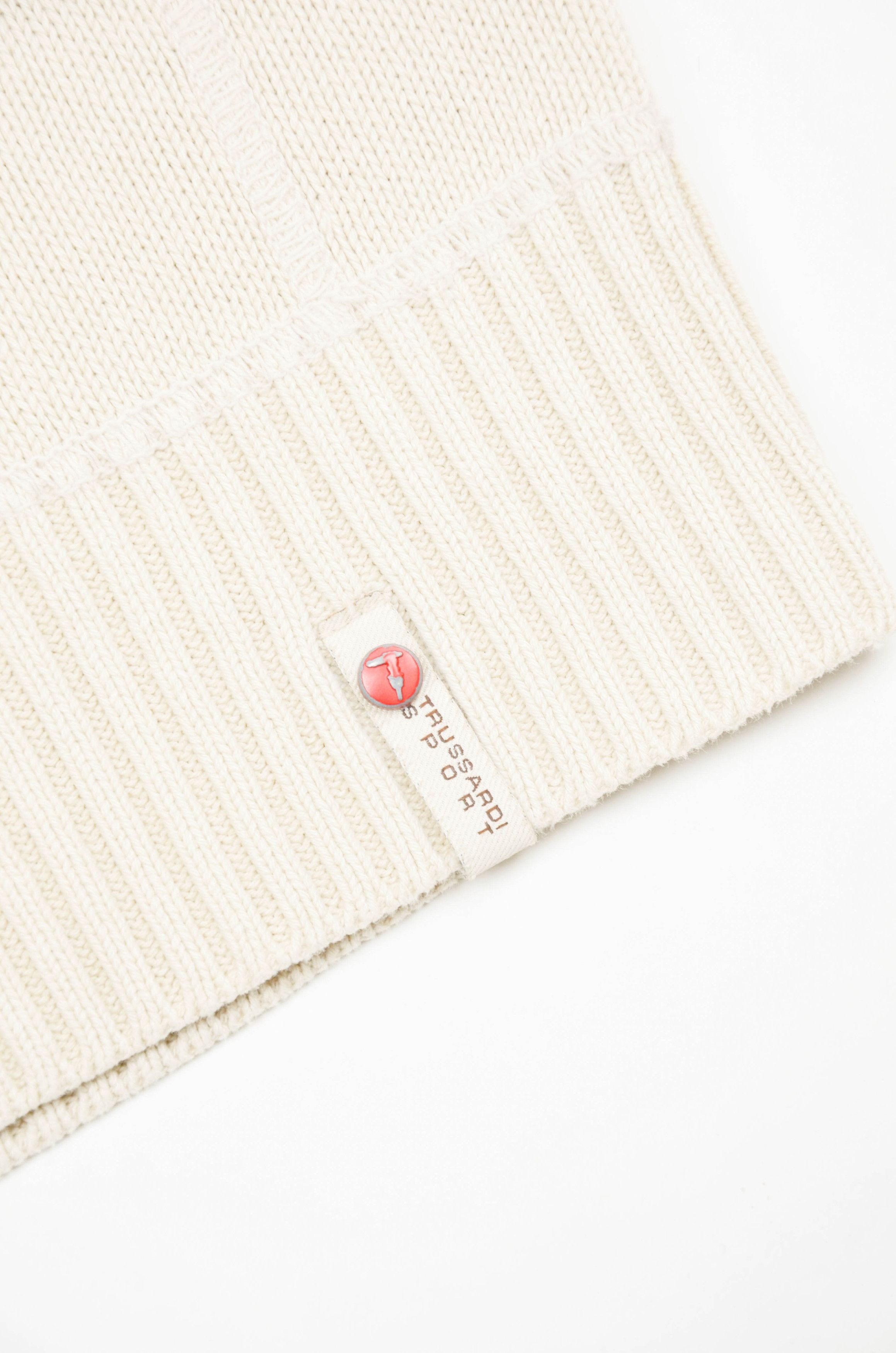 Trussardi Trussardi Sport Beige Cotton Sweater Made in Italy - Size XL Size US XL / EU 56 / 4 - 5 Thumbnail