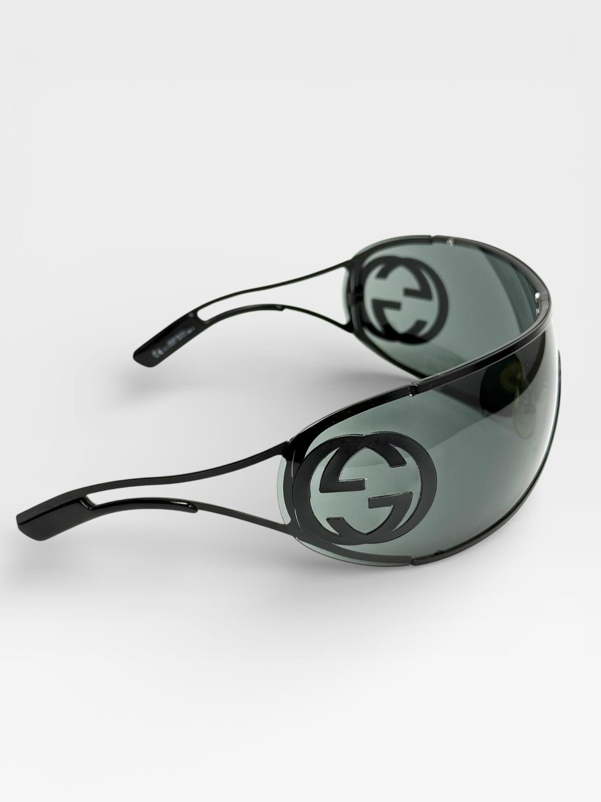 Gucci VINTAGE FACEMASK GUCCI SUNGLASSES Size ONE SIZE - 4 Thumbnail