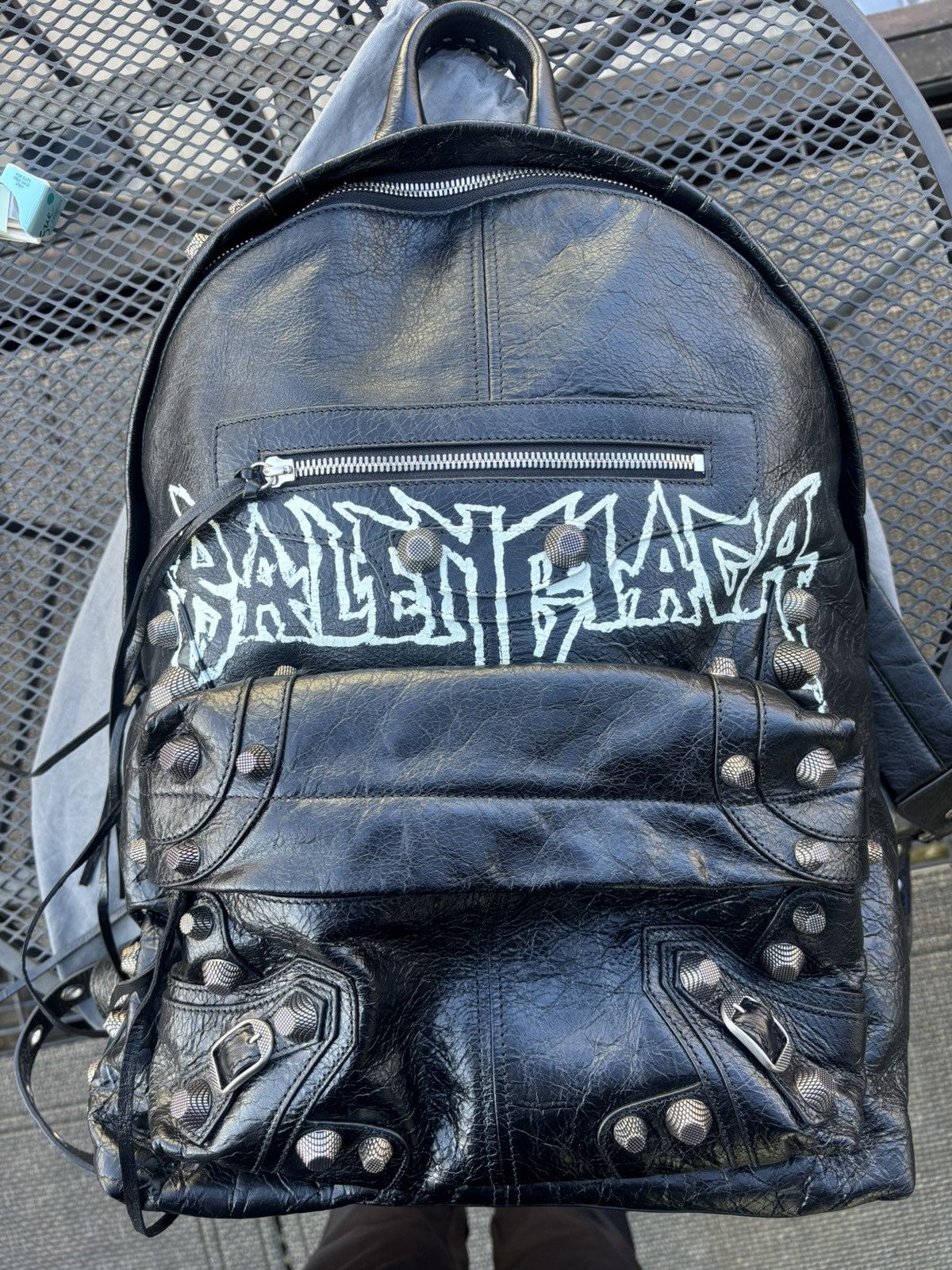 Balenciaga Le Cagole Backpack DIY Metal Size ONE SIZE - 9 Thumbnail