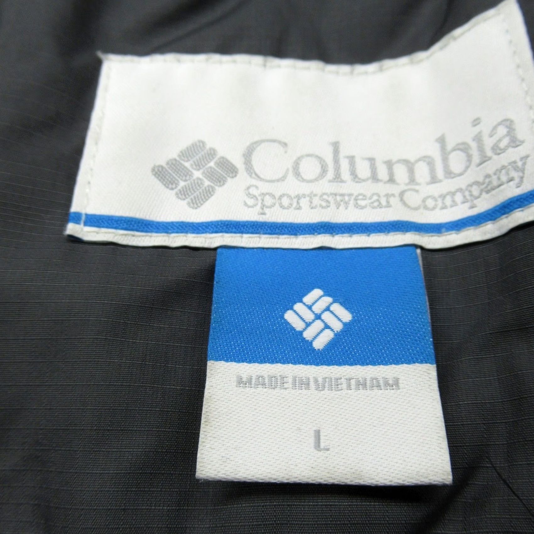 Vintage Columbia Jacket Mens Large Black Water Resistant Omni Shield Insulated Full Zip Size US L / EU 52-54 / 3 - 5 Thumbnail