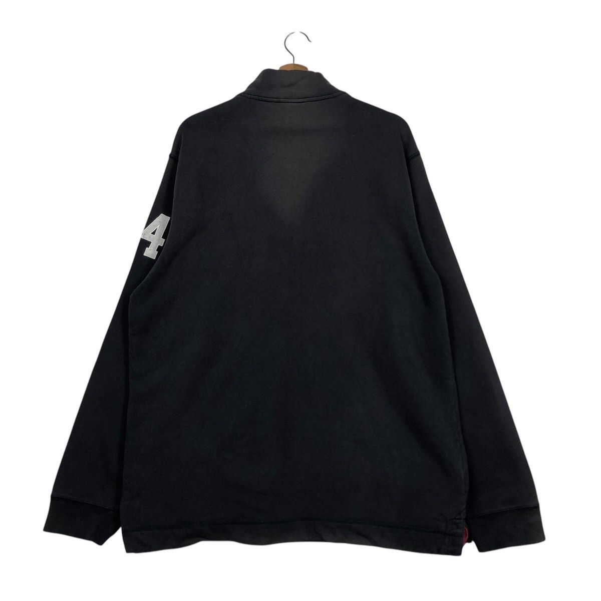 Canterbury of New Zealand 90s Canterbury Fleece Half-Zip NZ Rugby Patch, Oversized Fit Size US L / EU 52-54 / 3 - 9 Thumbnail