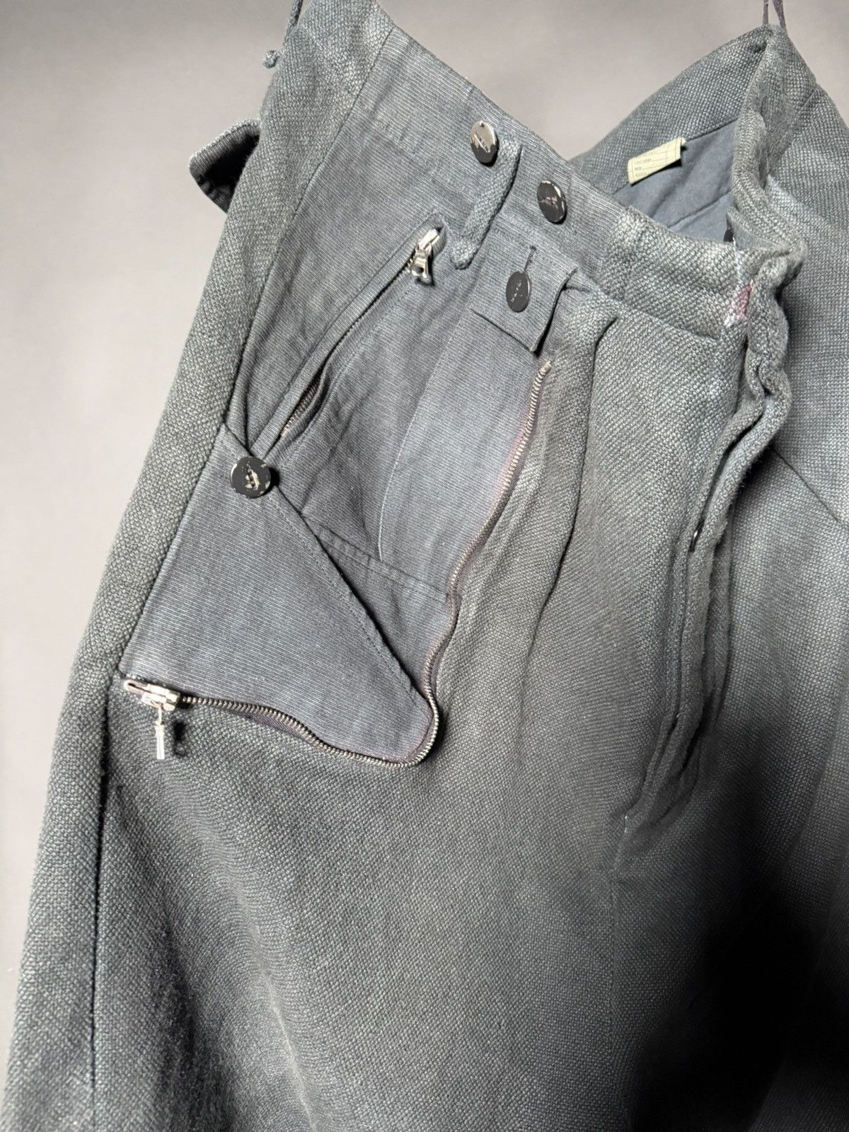 Zam Barrett Zam Barrett Object Dyed Drop Crotch Pants Size US 36 / EU 52 - 3 Thumbnail