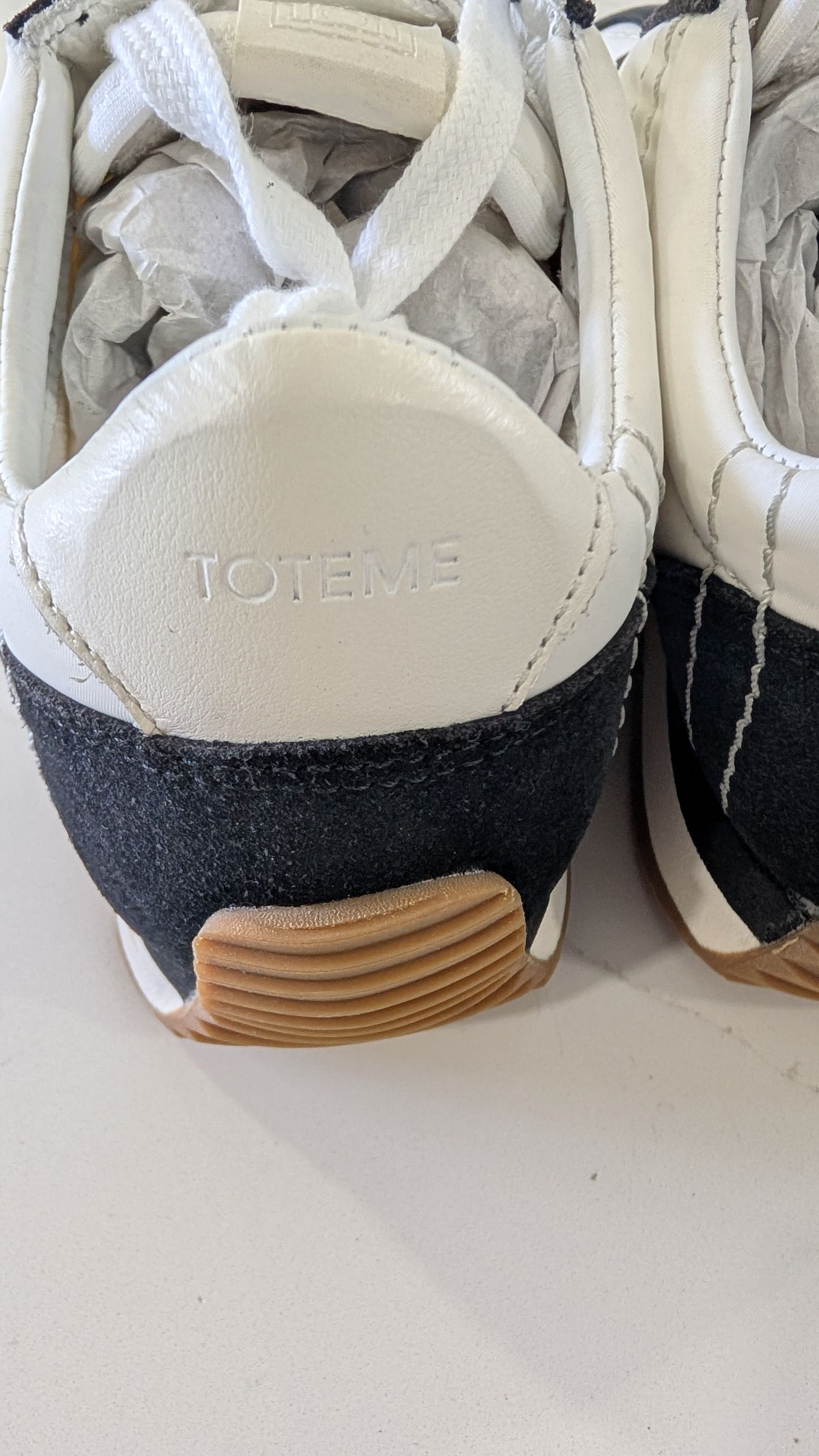 Other TOTEME Tech Fabric Sports Sneakers Black Off White Size 42 Size US 9.5 / EU 42-43 - 11 Thumbnail