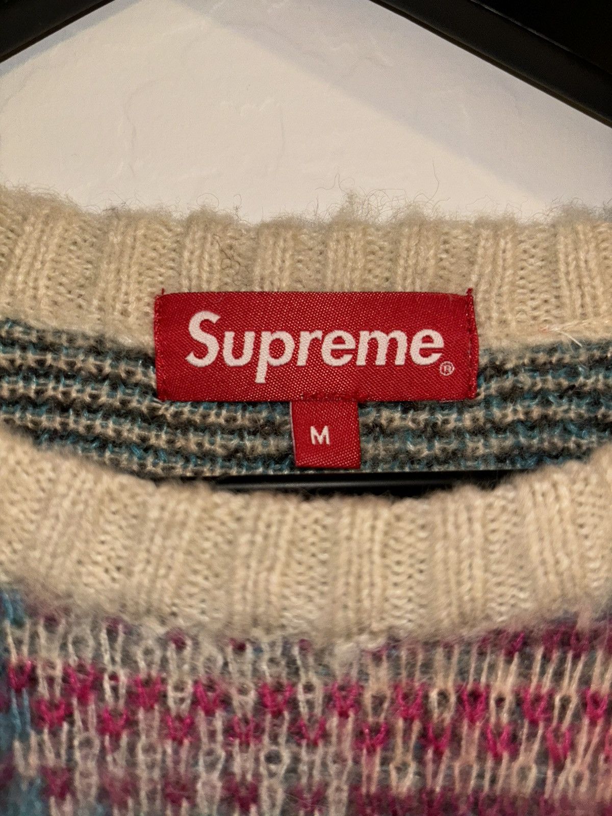 Supreme Brushed Plaid Sweater Size US M / EU 48-50 / 2 - 3 Thumbnail