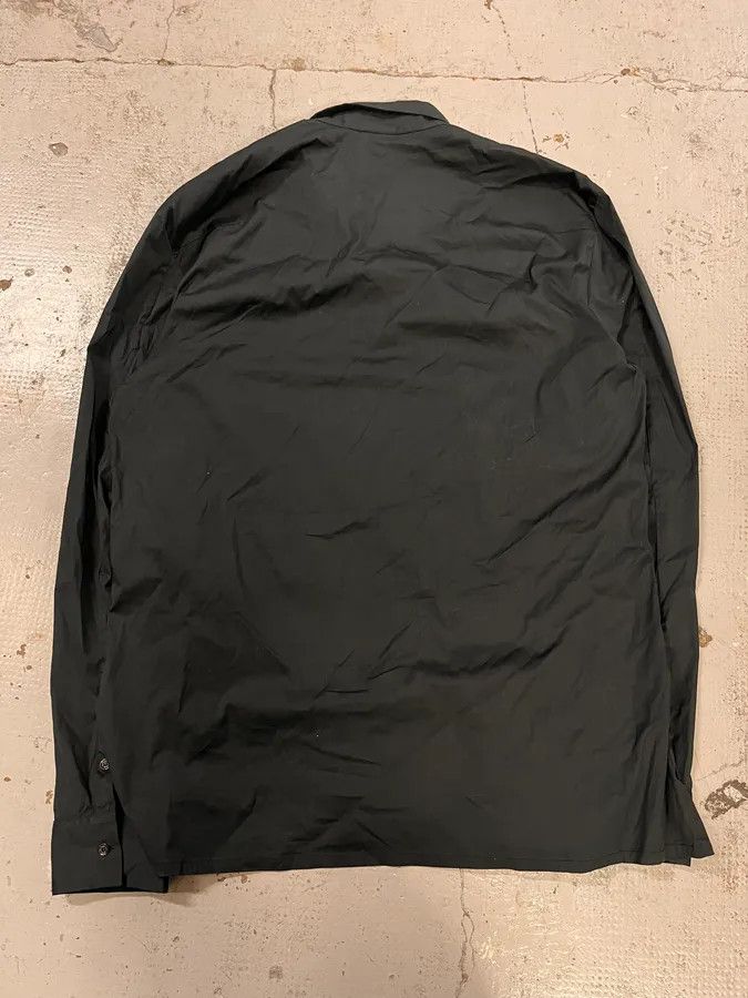 Marithe + Francois Girbaud 2000s Marithé + François Girbaud Black Minimalist Shirt Size US L / EU 52-54 / 3 - 7 Thumbnail