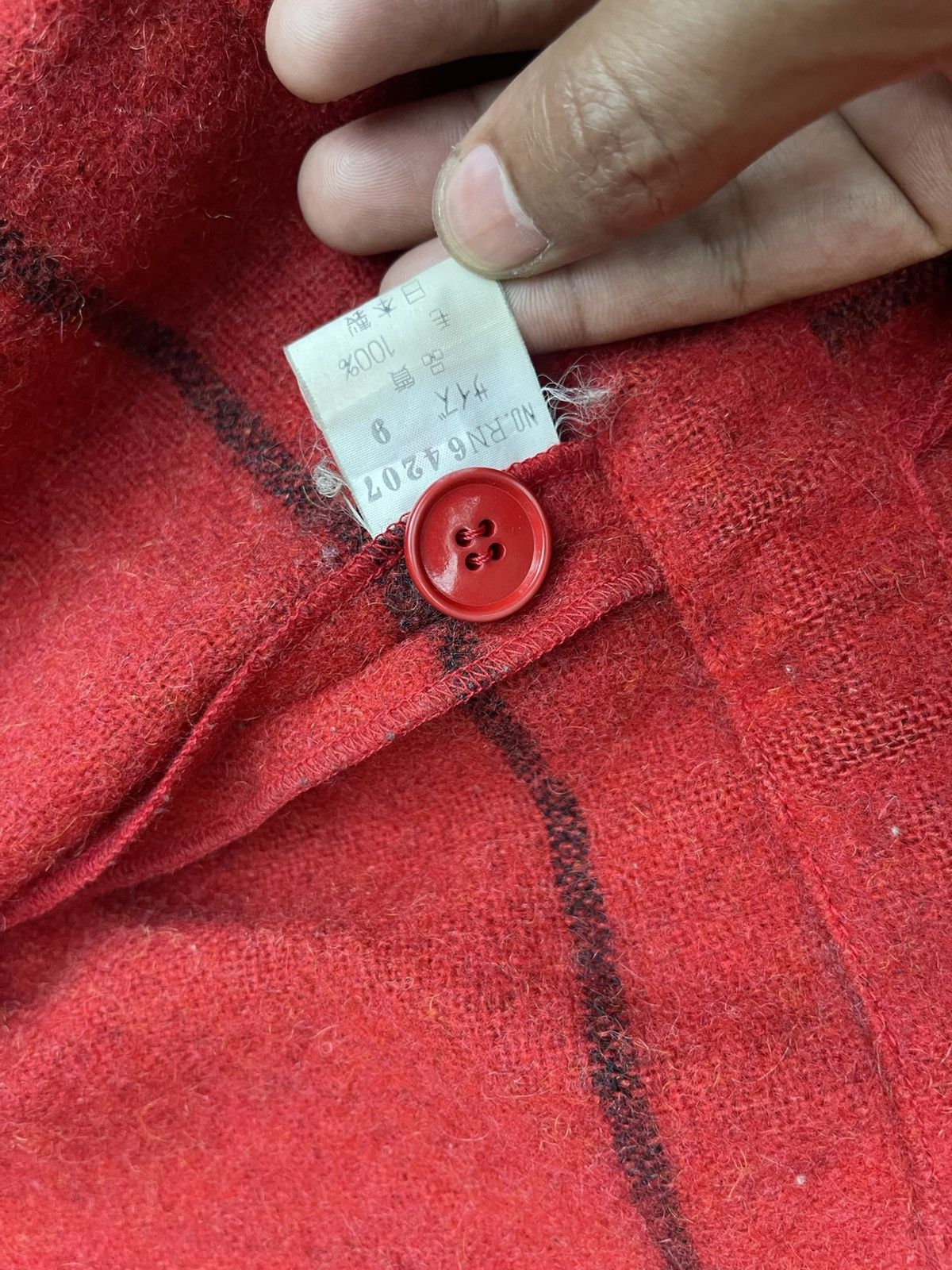 Issey Miyake Vintage 80s Issey Sport Wool Long Coat – Rare Avant Garde Size US L / EU 52-54 / 3 - 10 Thumbnail