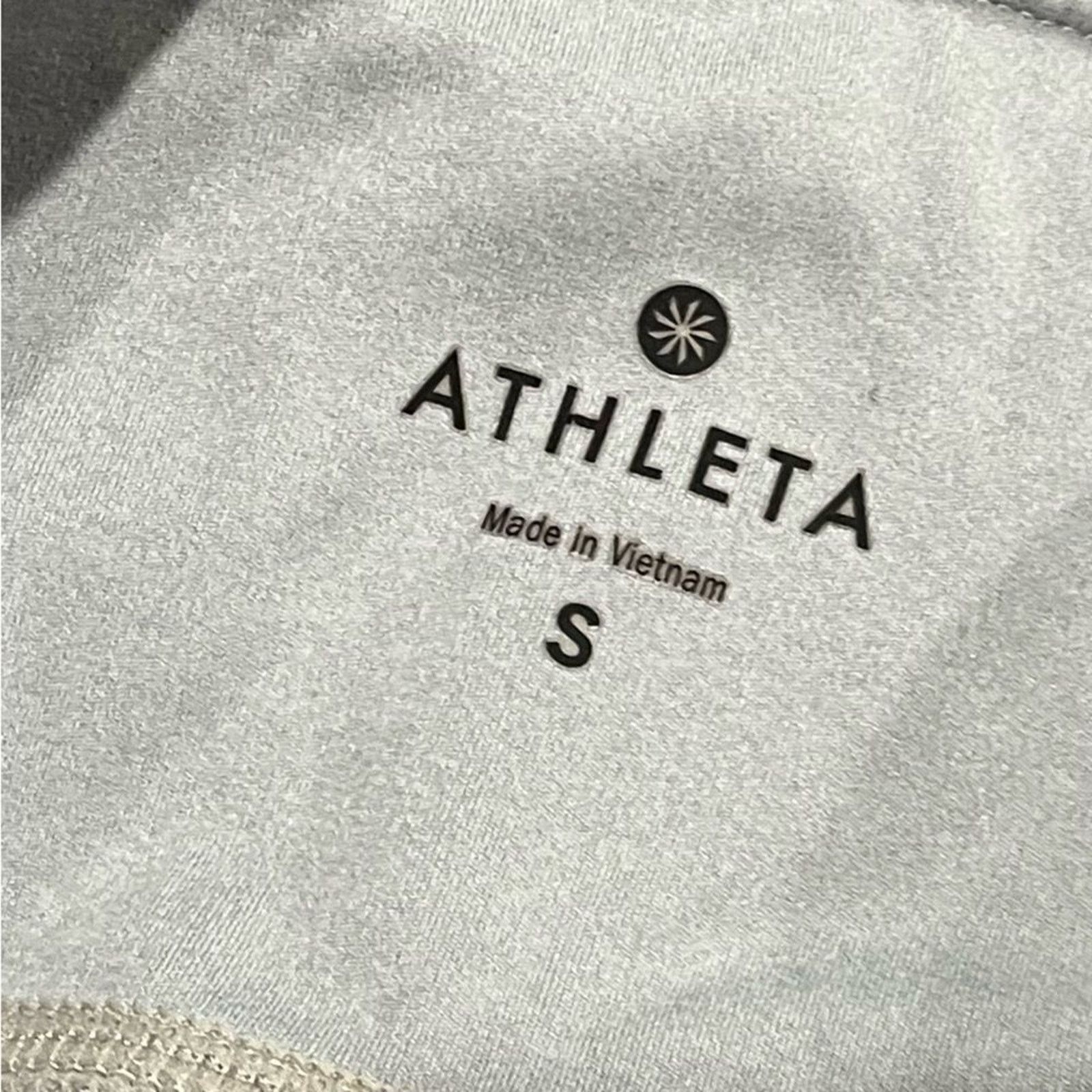 Athleta Athleta Nomad Salutations Cropped Mid Rise Bohemian Gray Size 26" / US 2 / IT 38 - 4 Thumbnail