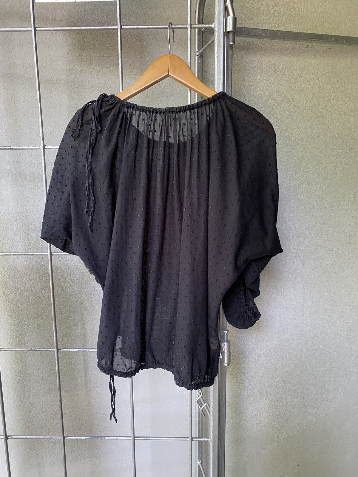 Tsumori Chisato TSUMORI CHISATO black blouse Size ONE SIZE - 4 Thumbnail