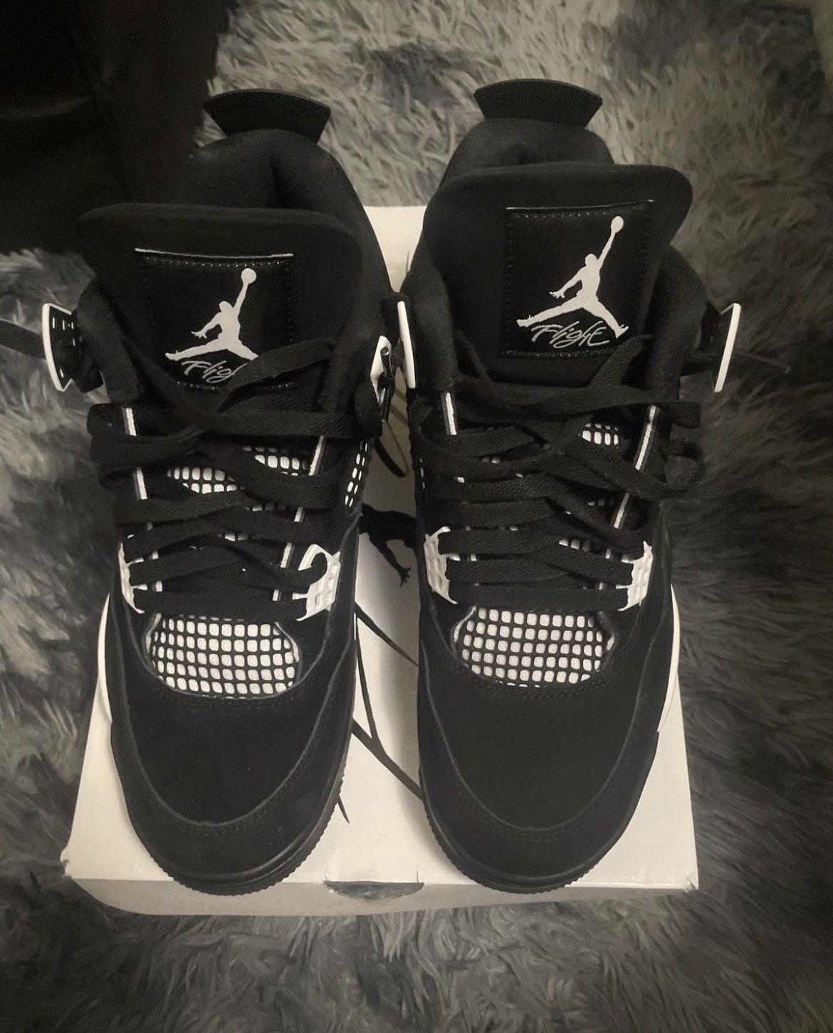 Jordan Brand Jordan 4 White Thunder Size US 10 / EU 43 - 7 Thumbnail