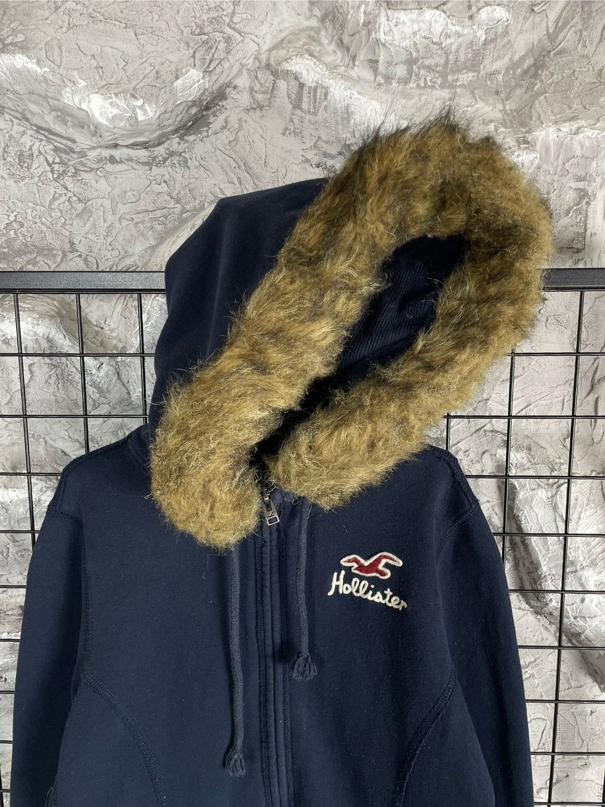 If Six Was Nine Hollister Y2K Fur Hoodie Japanese LGB Hysteric Glamour Style Size US S / EU 44-46 / 1 - 4 Thumbnail