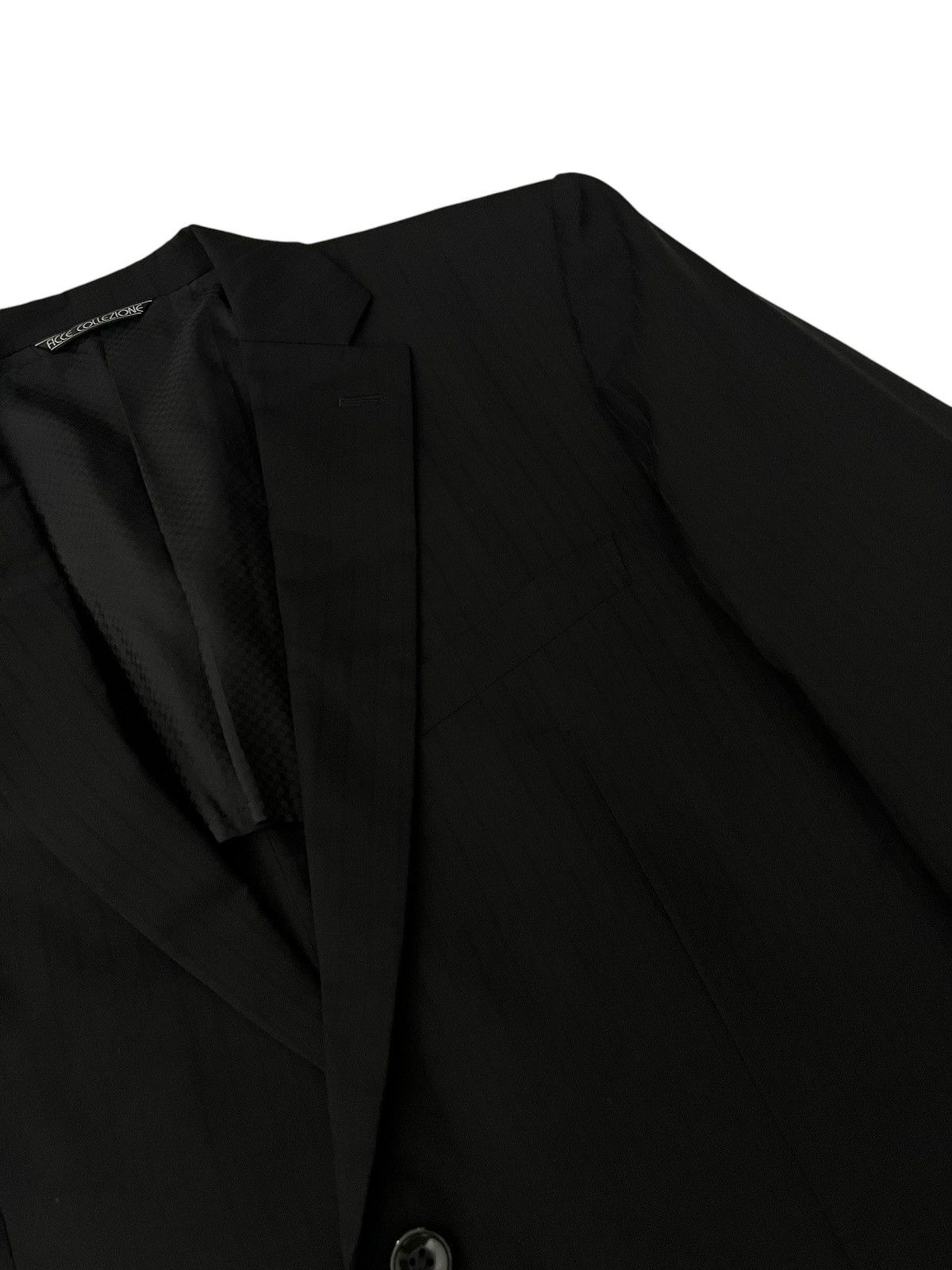 Yoshiyuki Konishi VINTAGE Ficce by Yoshiyuki Konishi 1990s Compact Wool Blazer Size 48S - 6 Thumbnail