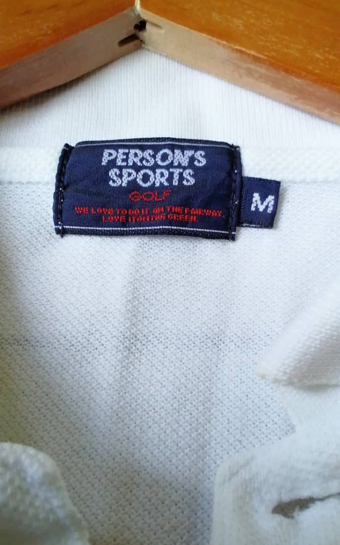 Japanese Brand ☀️PERSON’S Patchwork golf polo Like Issey Miyake Size US M / EU 48-50 / 2 - 4 Thumbnail